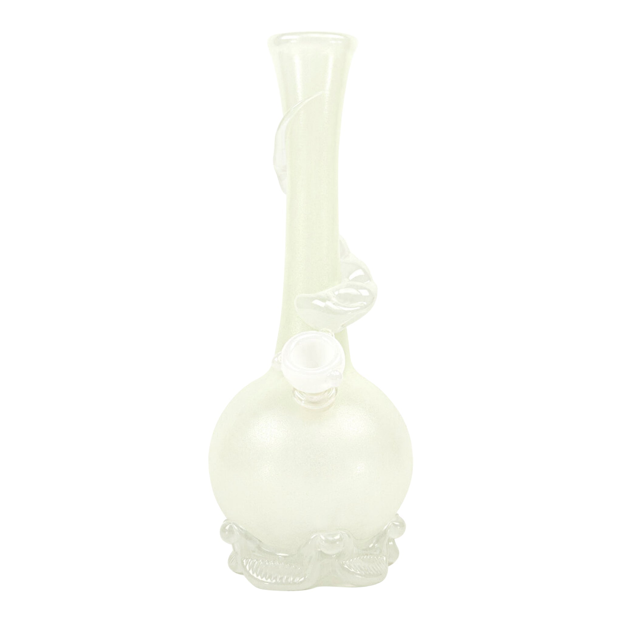 Noble Glass Glow in the Dark Ribbon Bong - 12in - Image 7