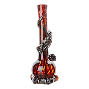 Noble Glass Razorback Tail Bong - 14in
