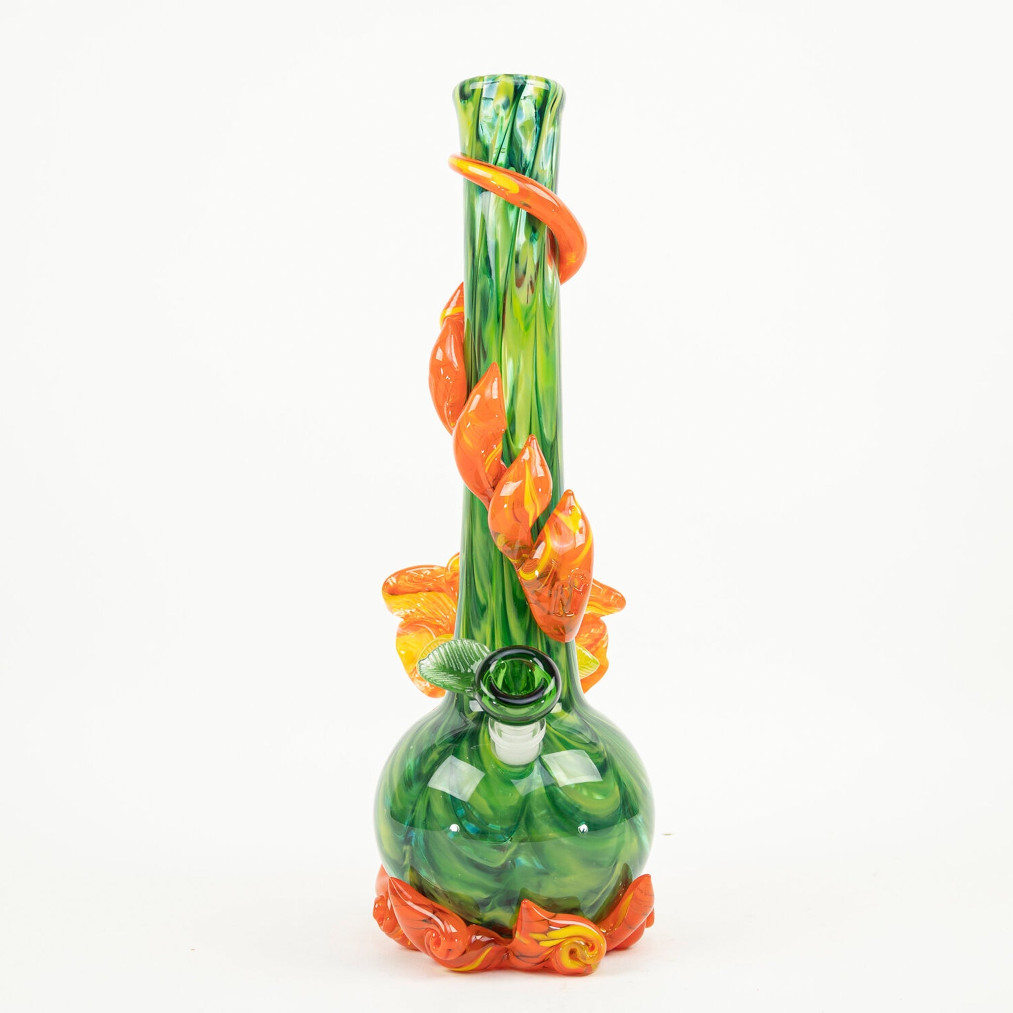 Noble Glass Spouted Flower Bong - 14in - Image 4