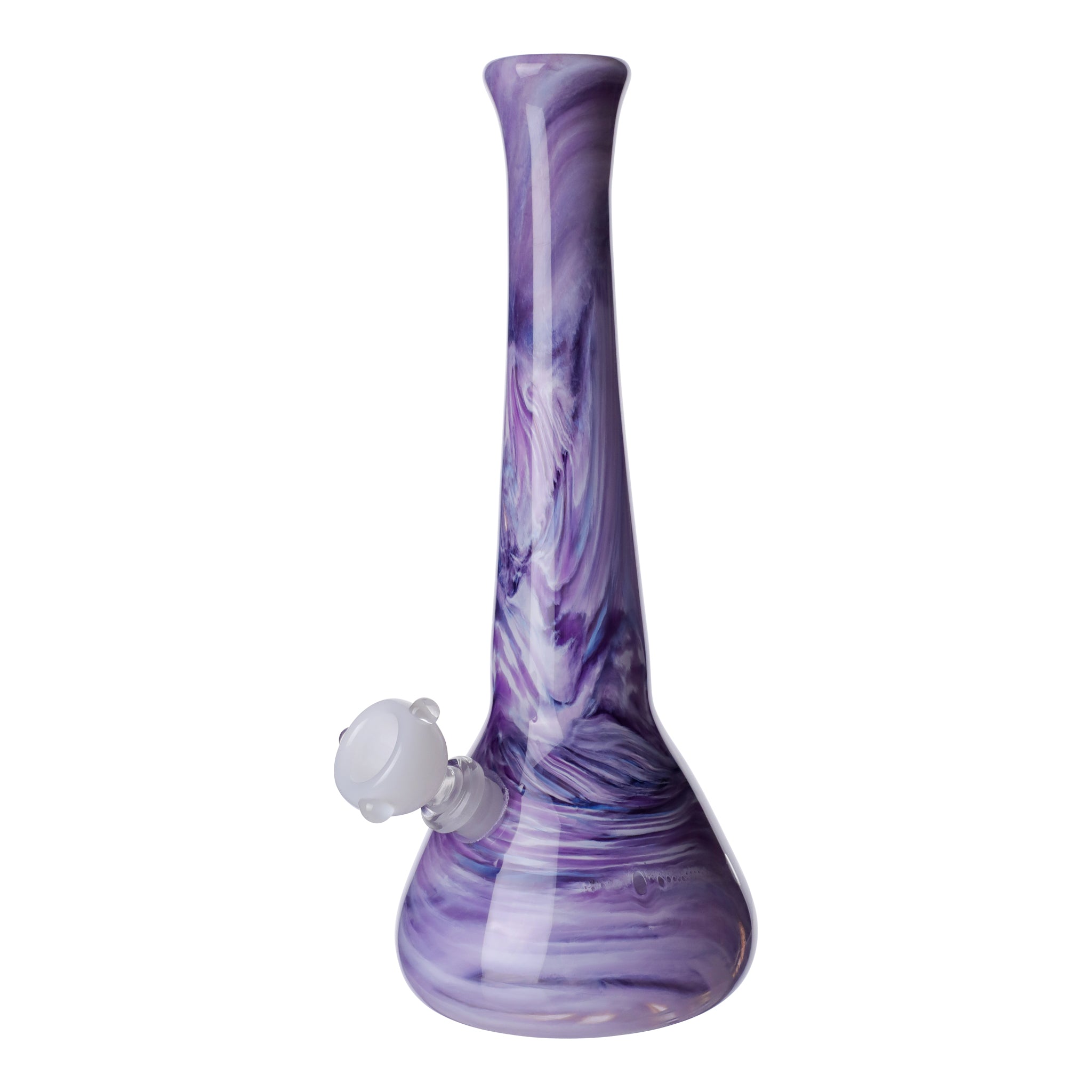 Noble Glass Swirling Beaker Bong - 12in - Image 12