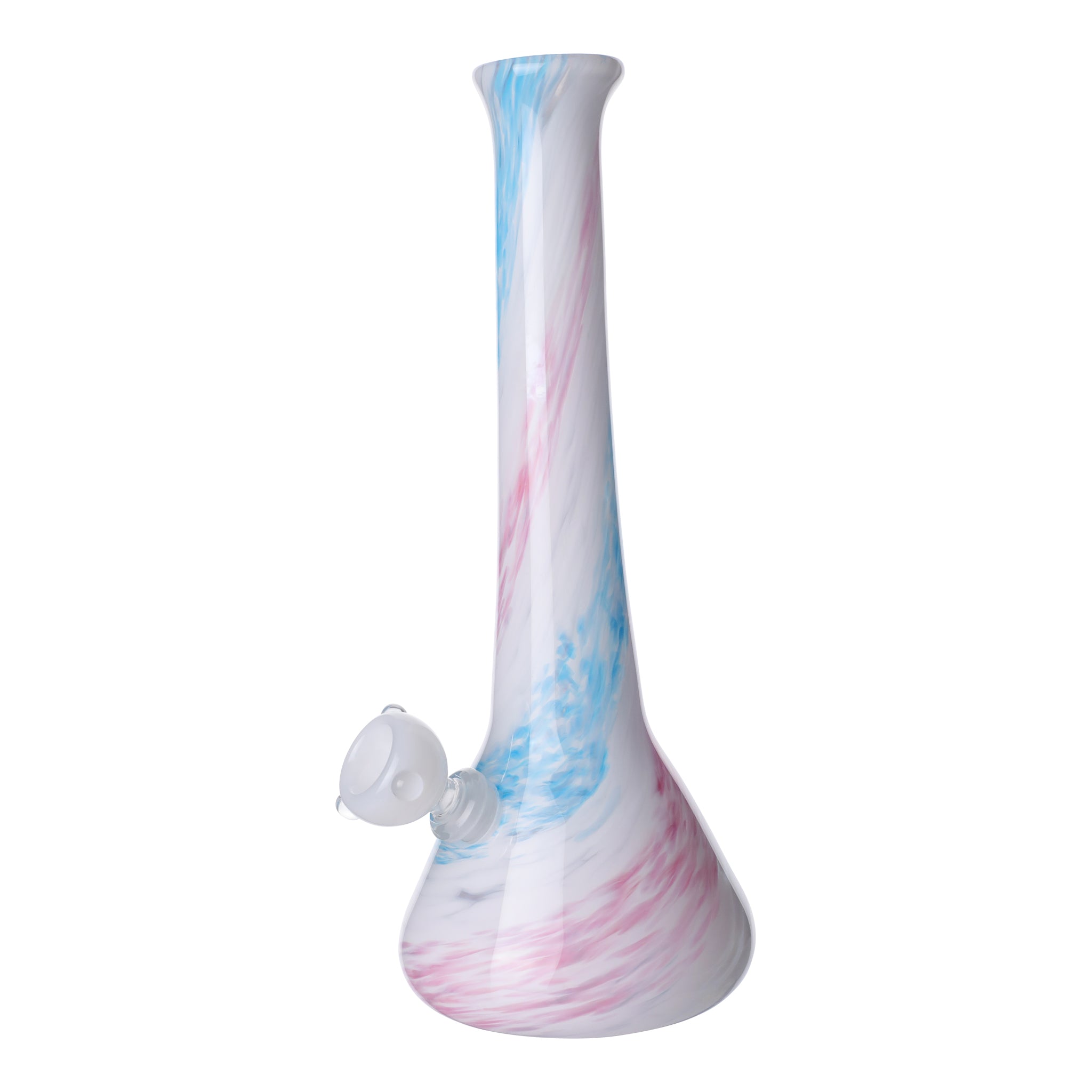 Noble Glass Swirling Beaker Bong - 12in - Image 9