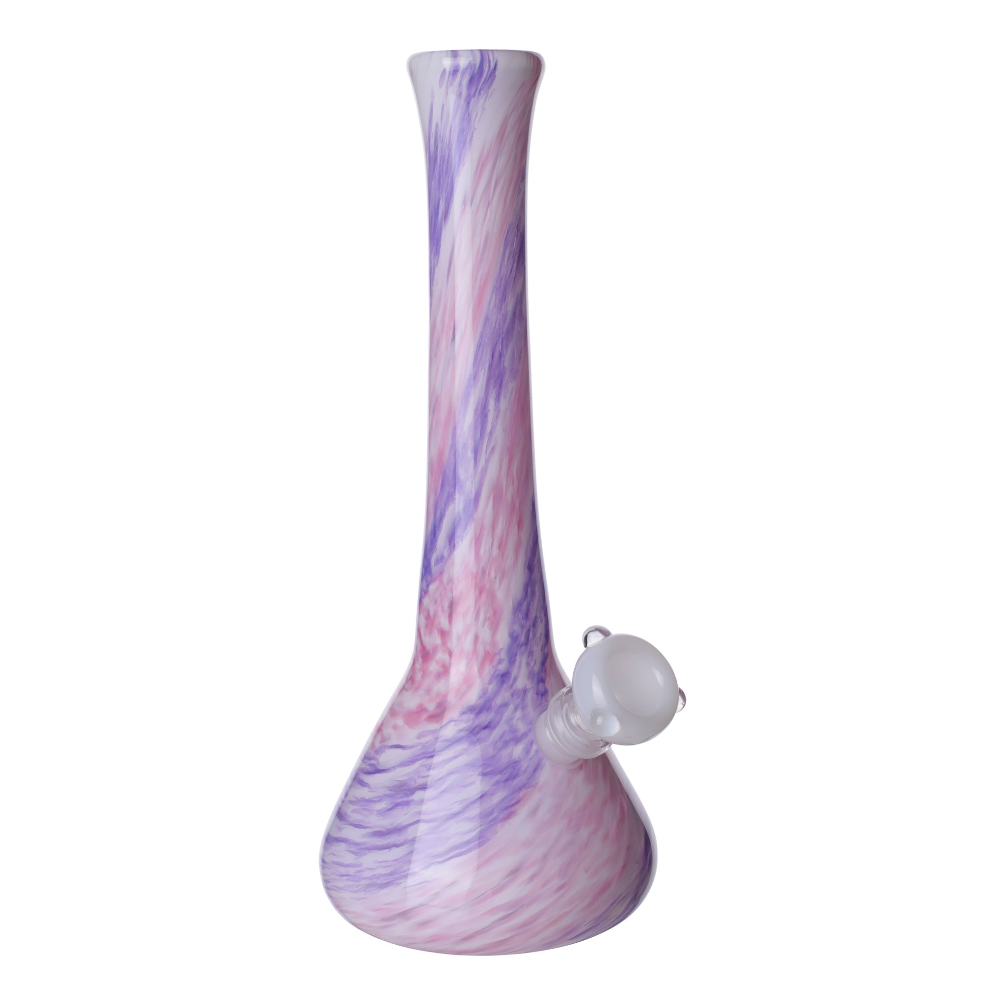 Noble Glass Swirling Beaker Bong - 12in - Image 2