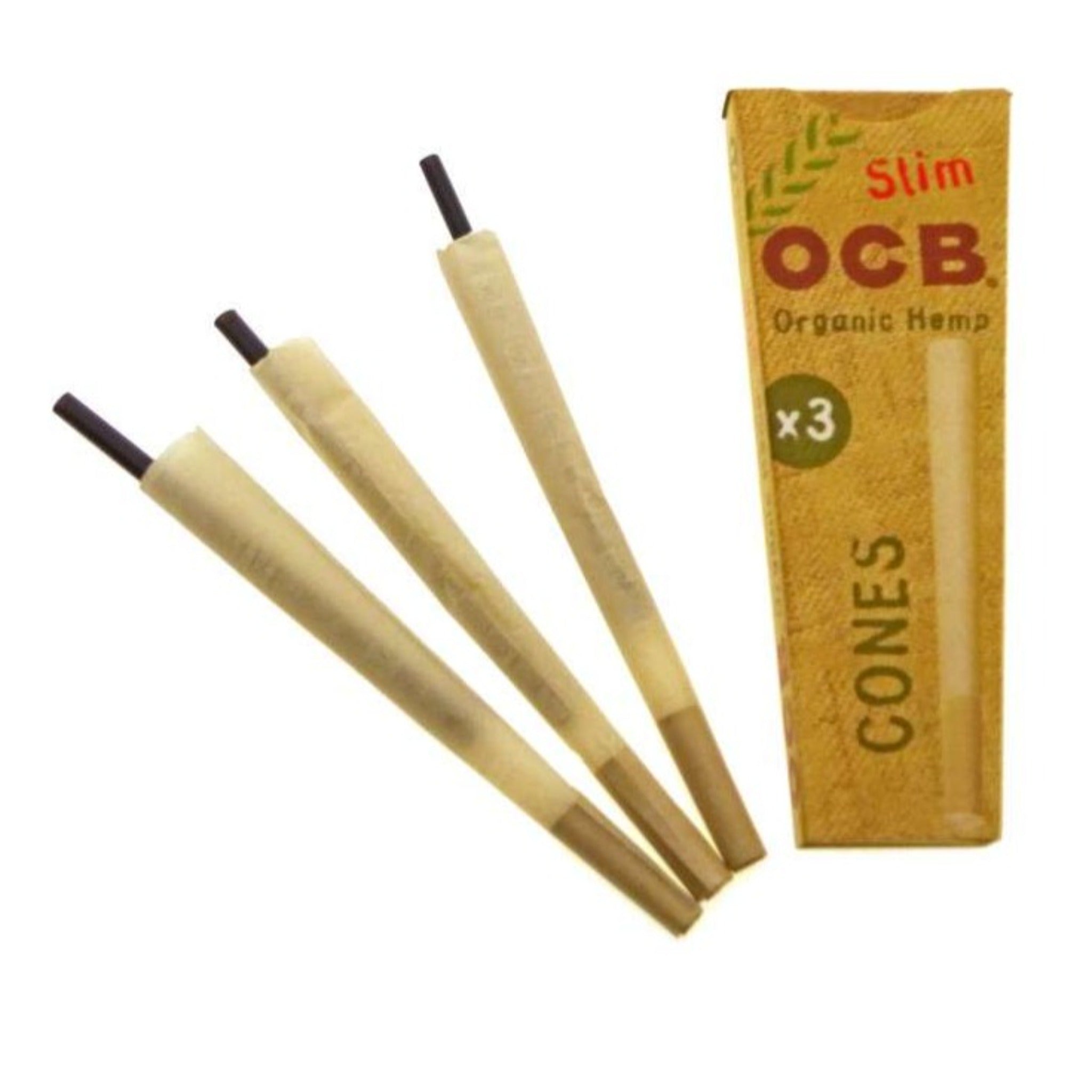 OCB Unbleached Organic Hemp Cones - Image 2