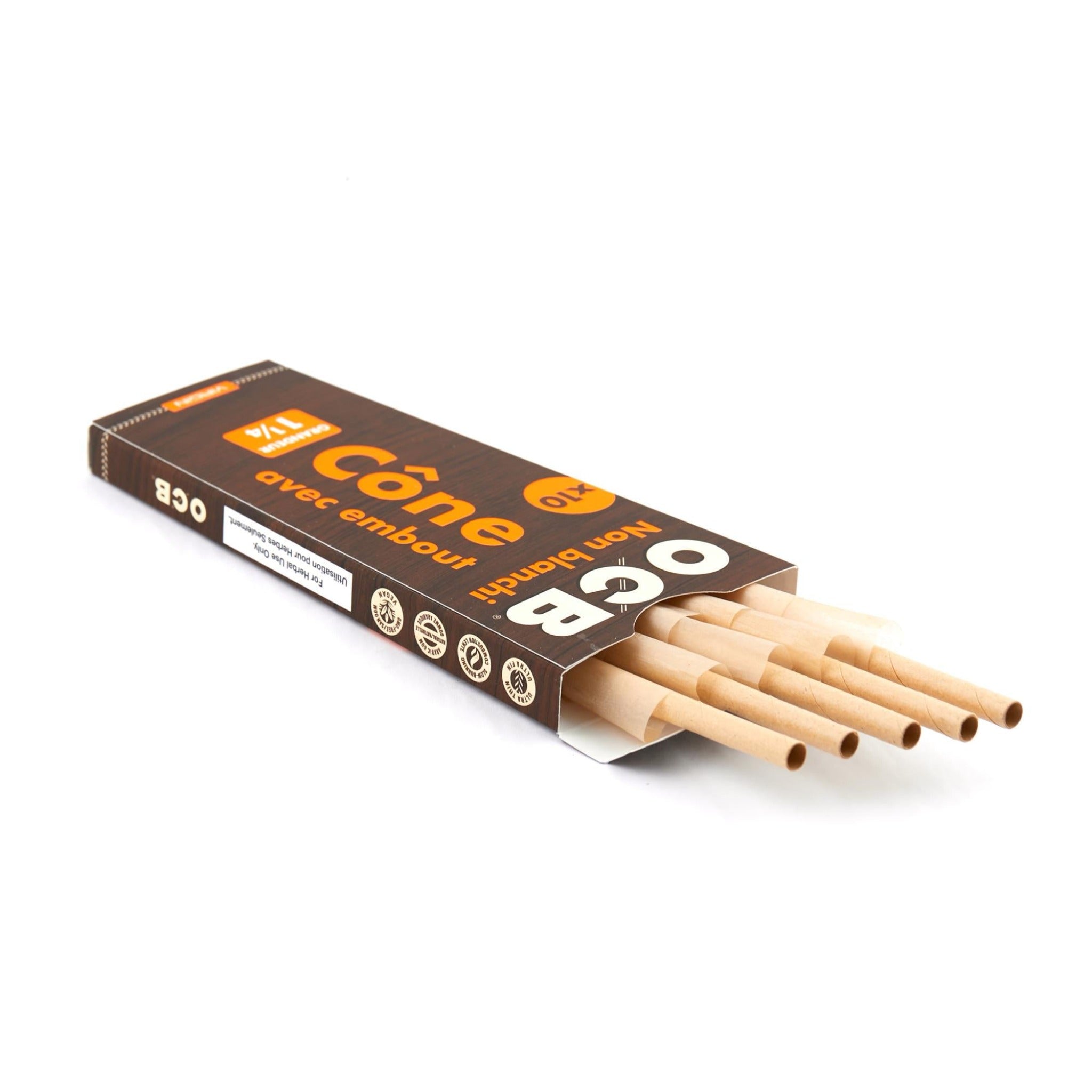 OCB Unbleached Virgin Cones - Image 3