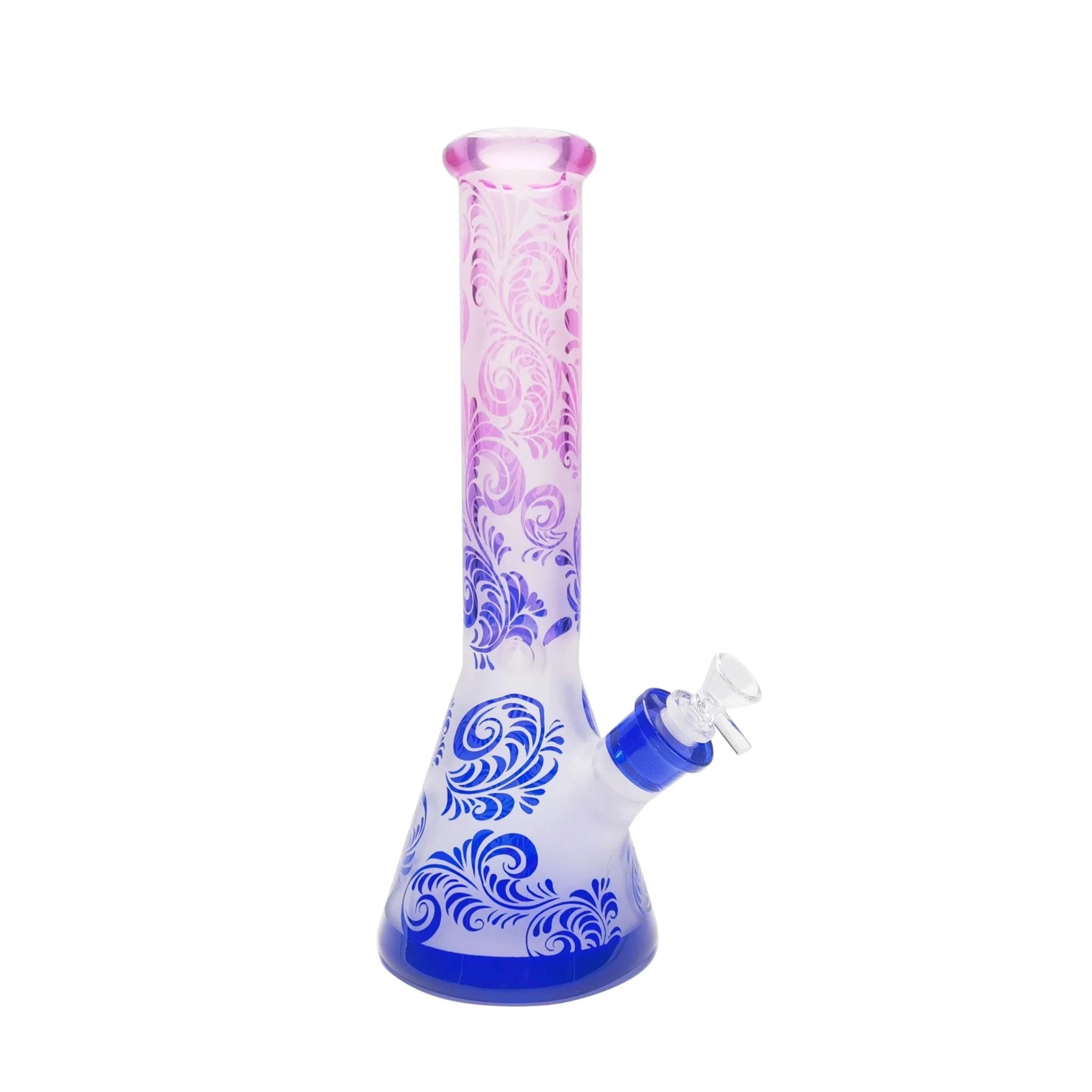 Ombre Frosted Herb Bong - 14in - Image 3