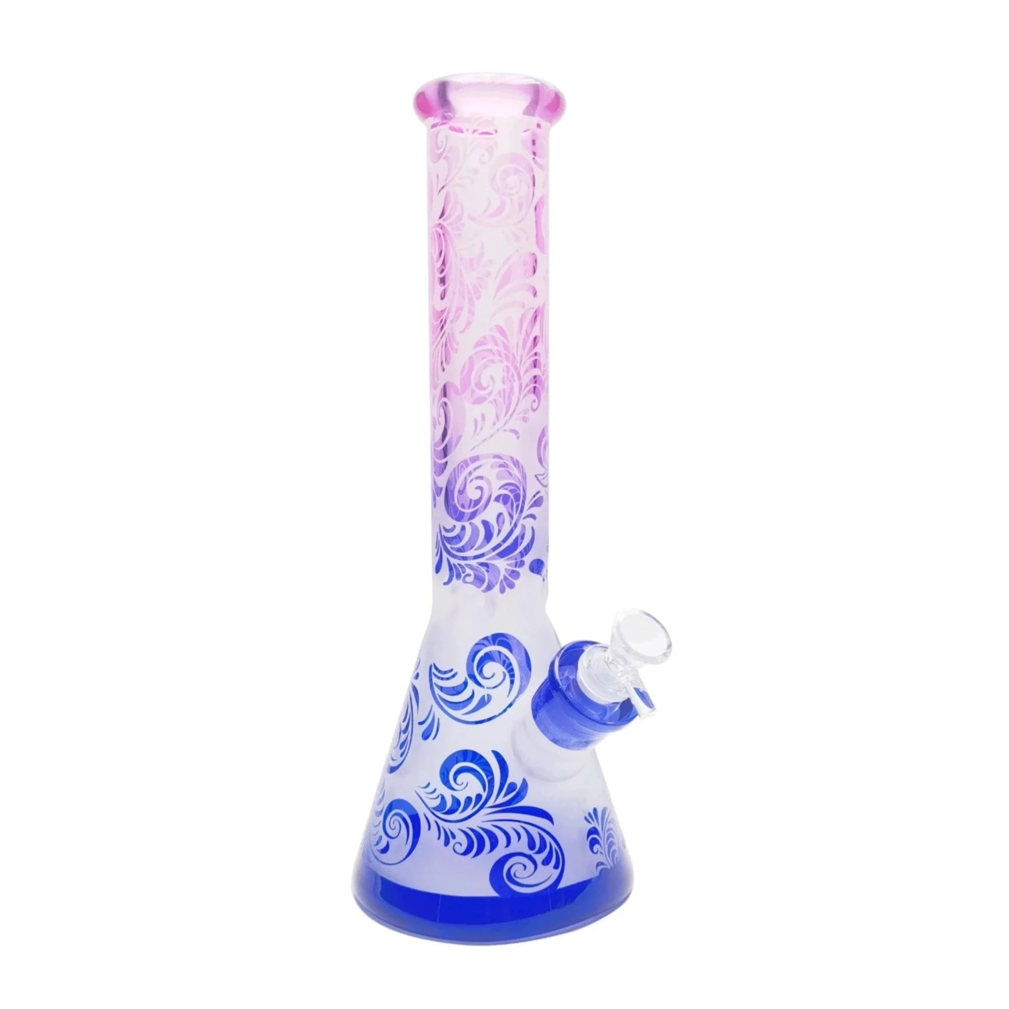 Ombre Frosted Herb Bong - 14in - Image 2
