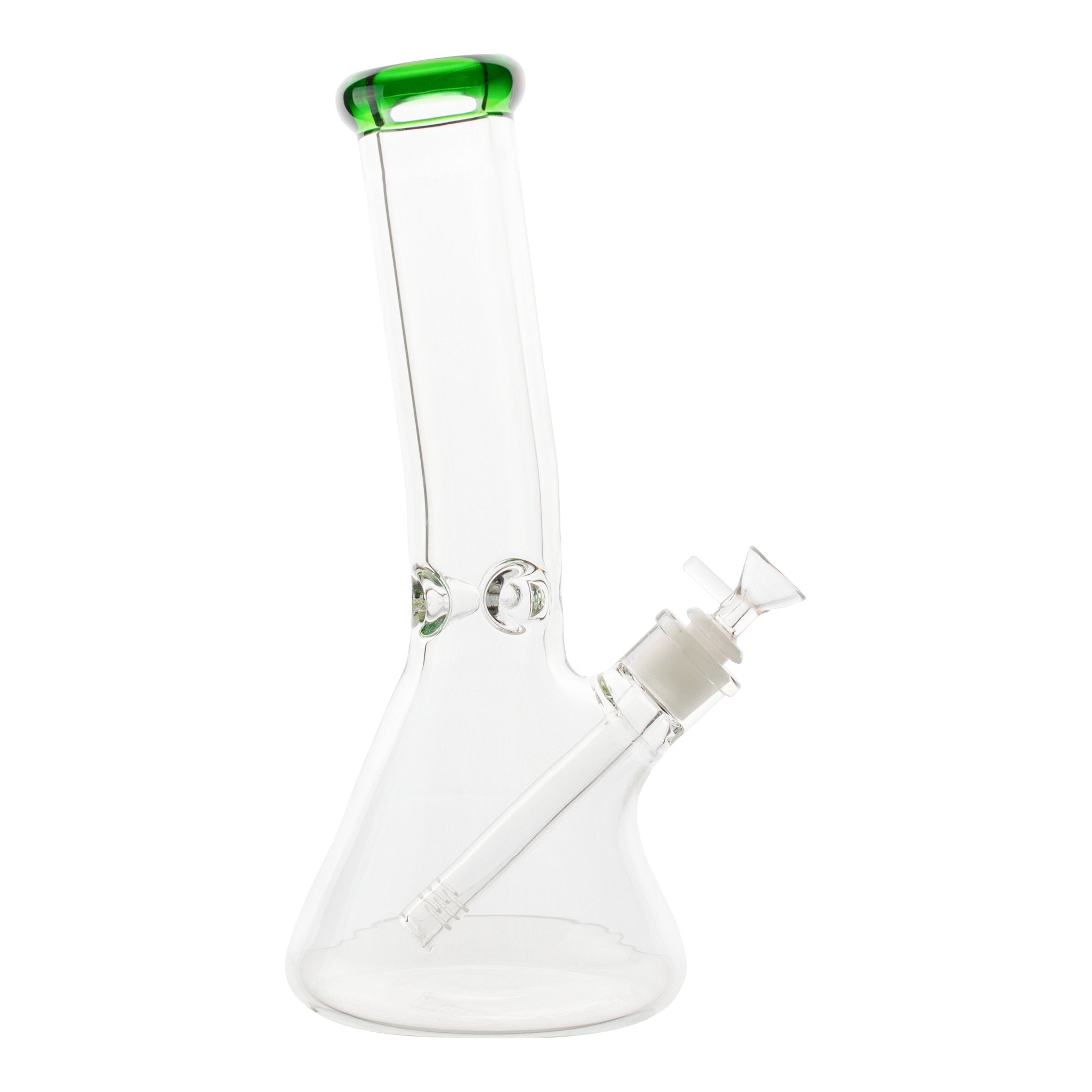 Outfall Curved Tube Beaker Bong - 12in - Image 6