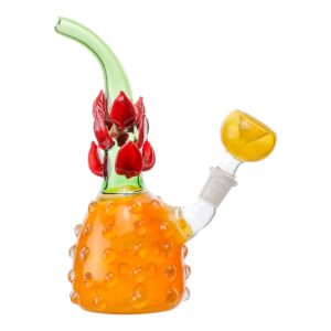 Pineapple Flower Pipe - 8in