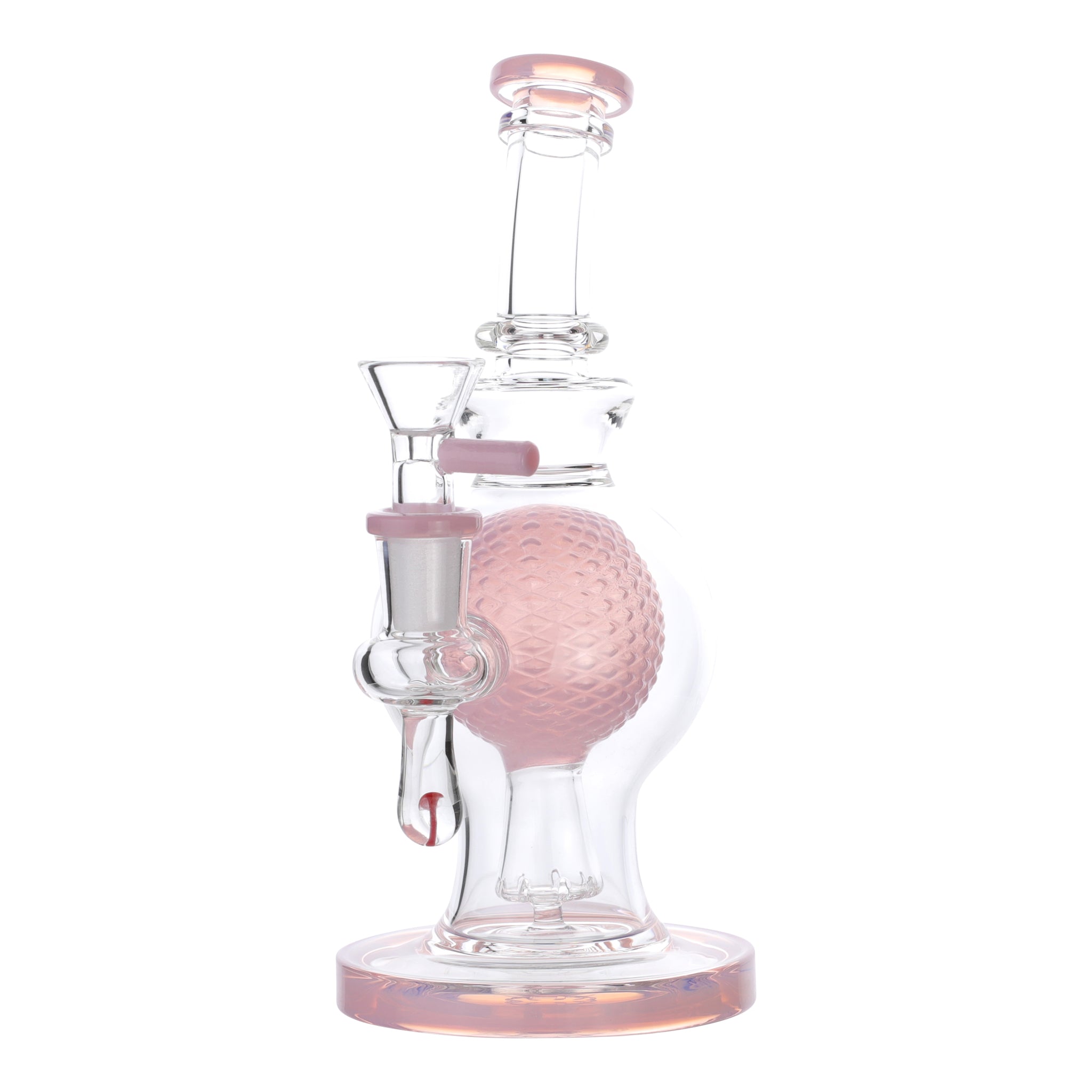 Pink Atmos-Sphere Bong - 8in - Image 3