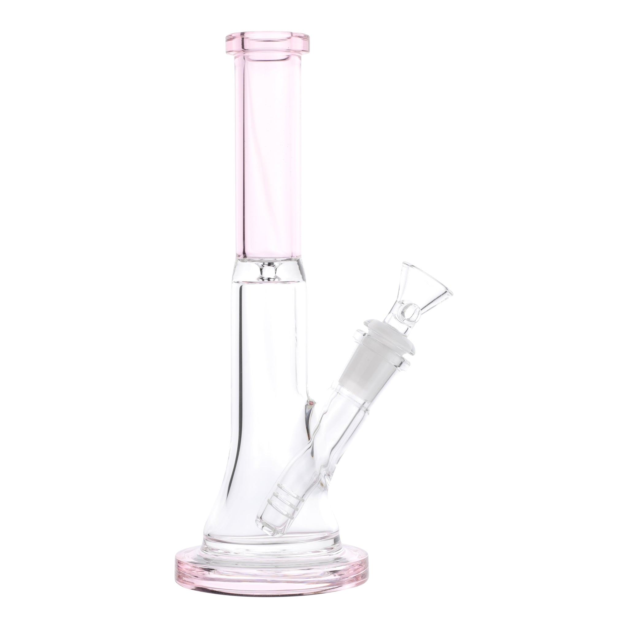 Pink Baseline Beaker Bong - 9in - Image 2