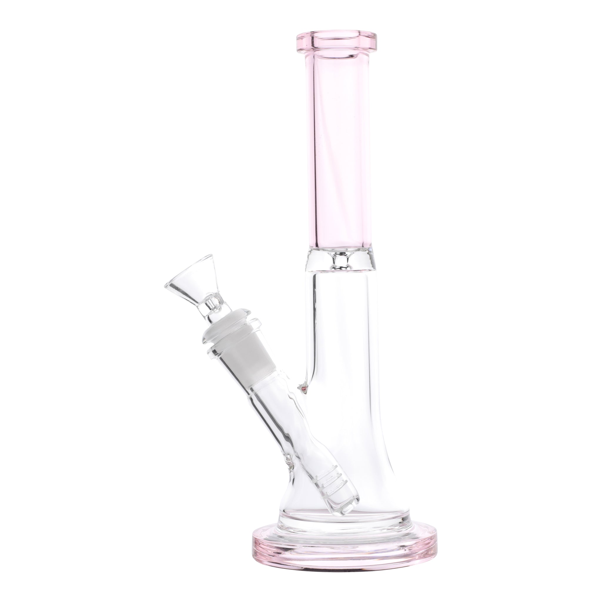Pink Baseline Beaker Bong - 9in - Image 3