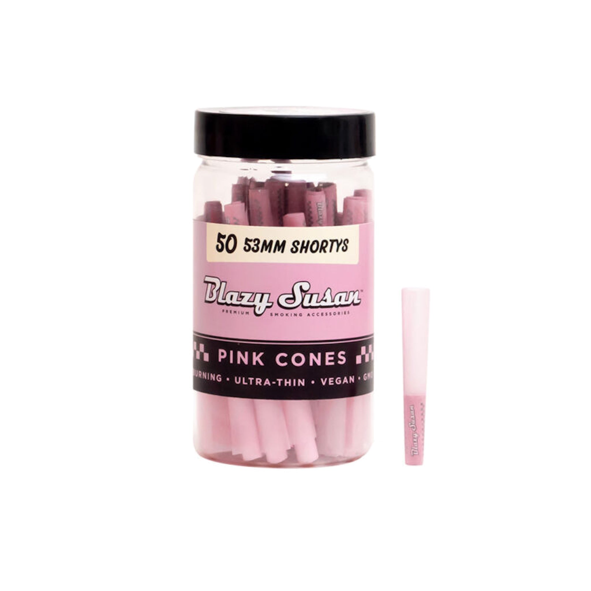 Pink Blazy Susan Cones - 50ct - Image 2