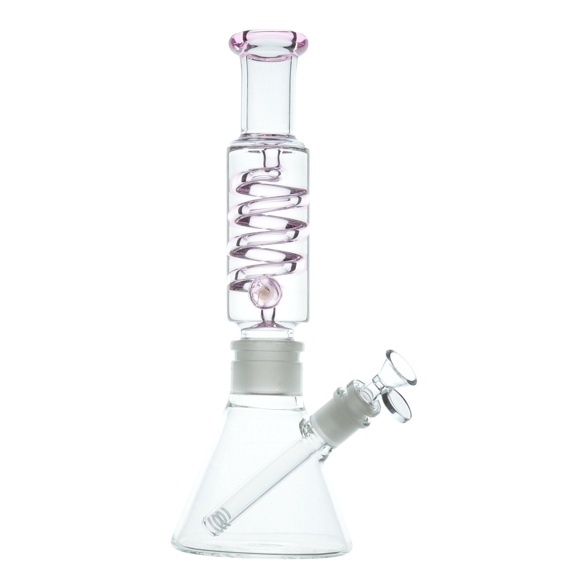 Pink Coil Beaker - 12in
