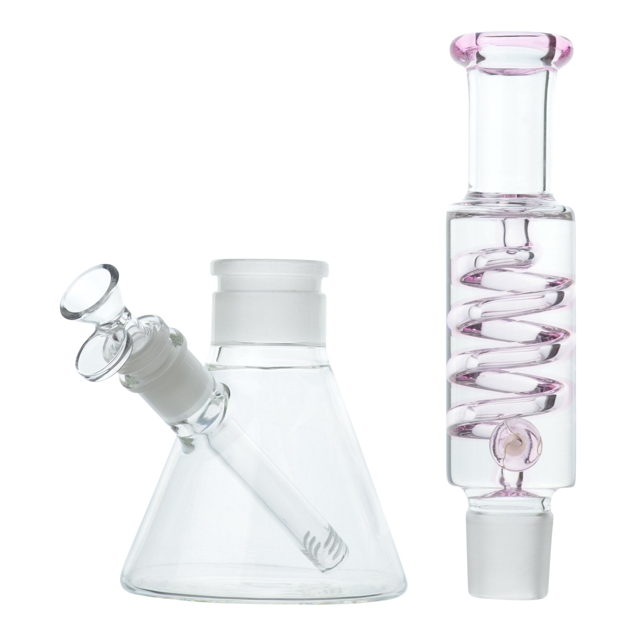 Pink Coil Beaker - 12in - Image 4