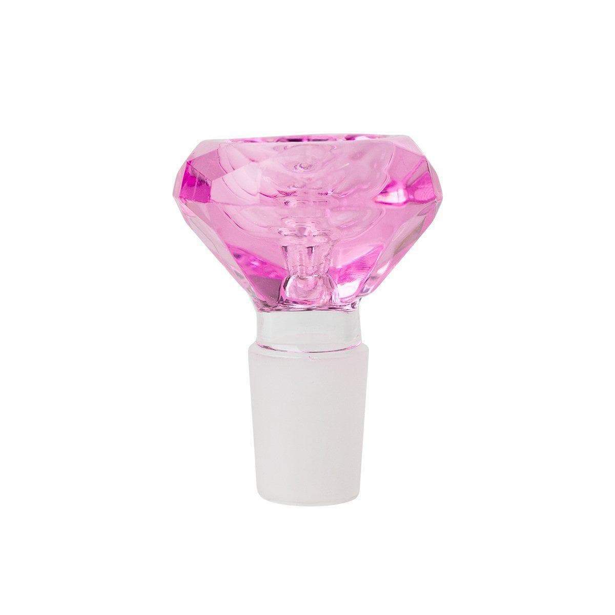 Pink Diamond Shaped Glass Bowl - Male - Image 2