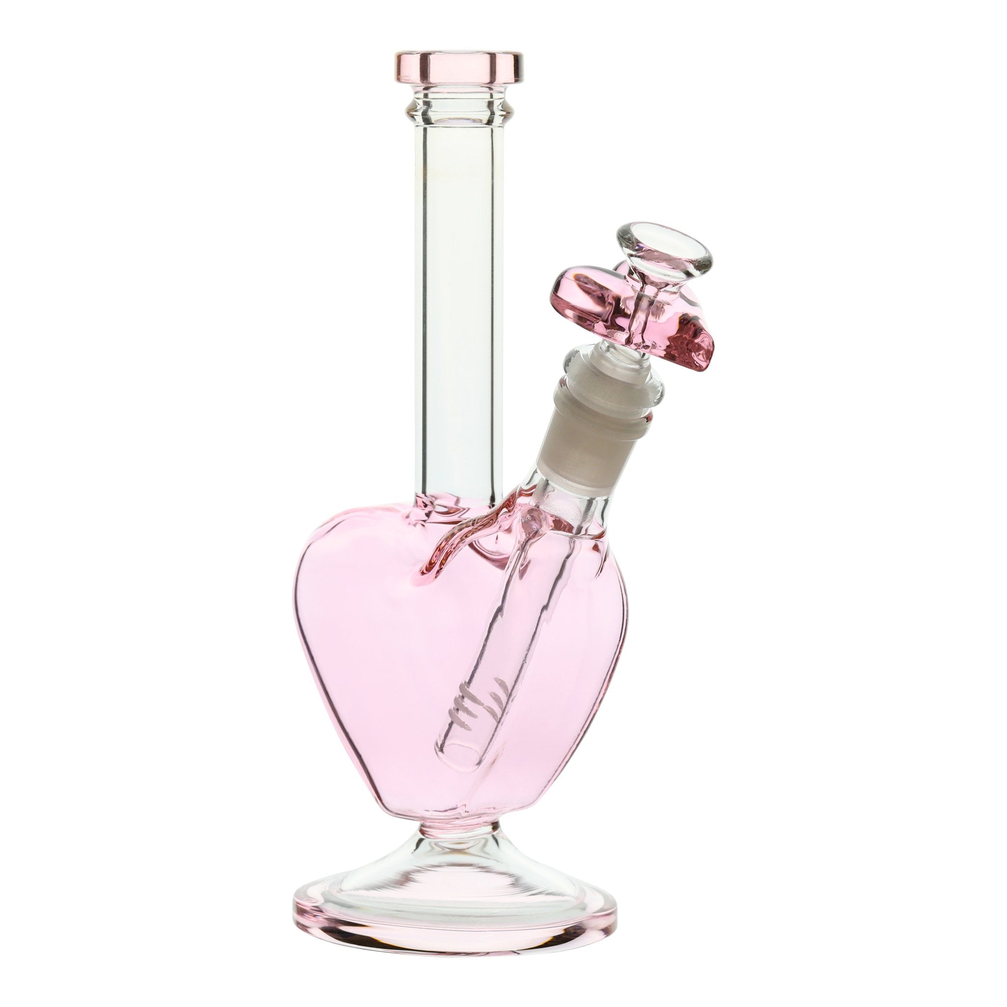 Pink From the Bottom of my Heart Bong - 9in - Image 7