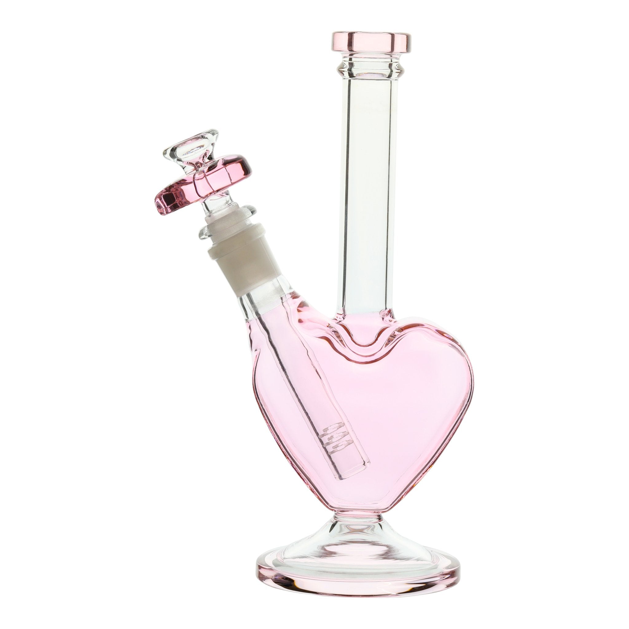 Pink From the Bottom of my Heart Bong - 9in - Image 8
