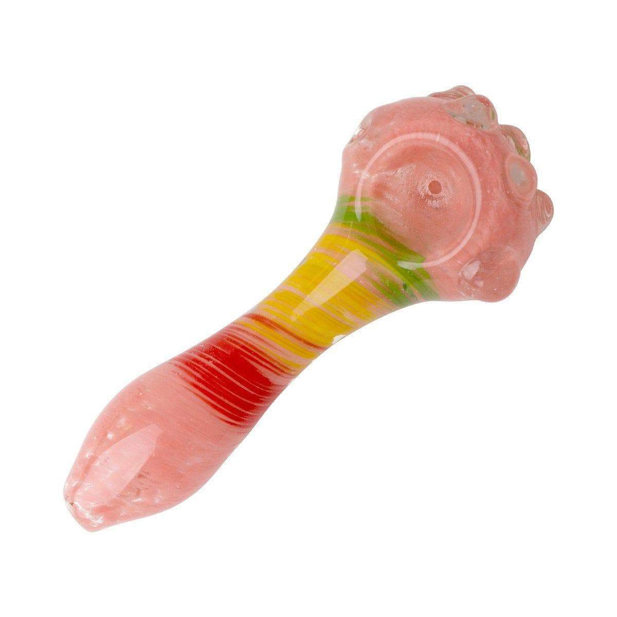 Pink Getta Grip Rasta Pipe - 4in
