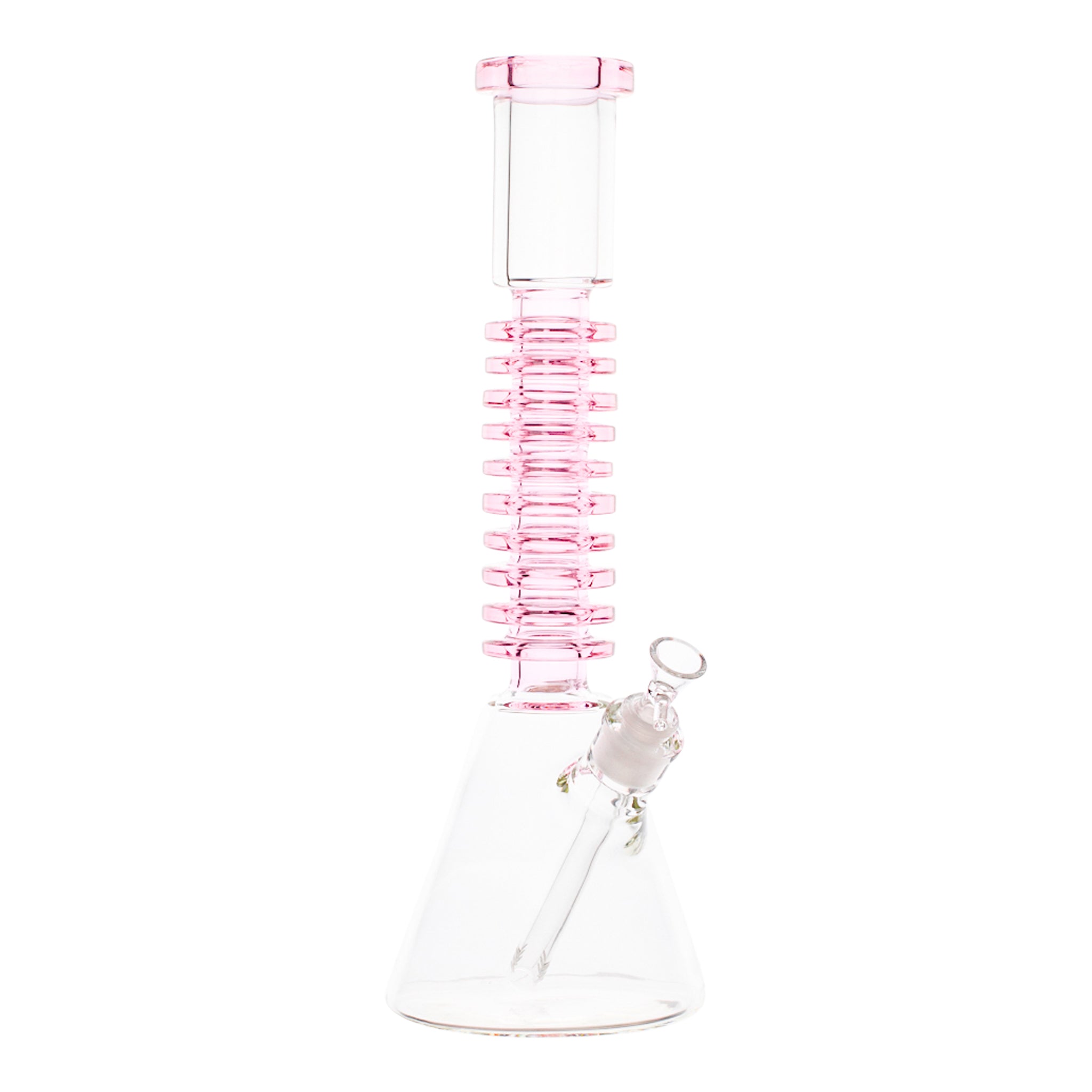 Pink Griptonite Beaker Bong - 16in - Image 2