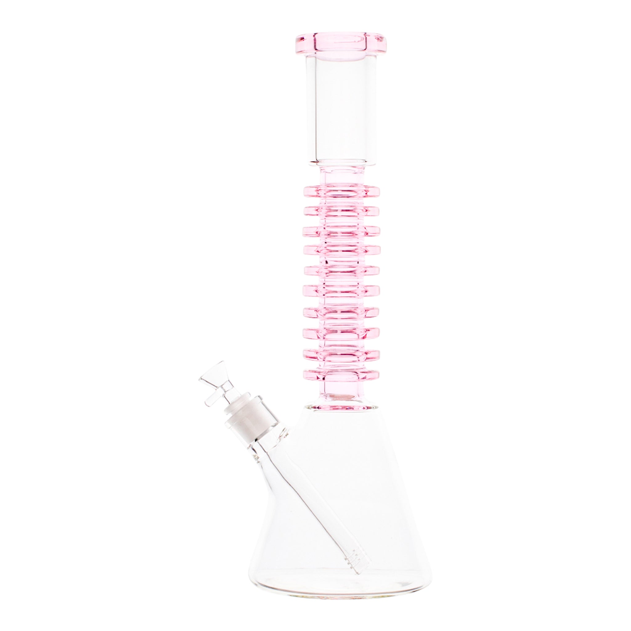 Pink Griptonite Beaker Bong - 16in - Image 3