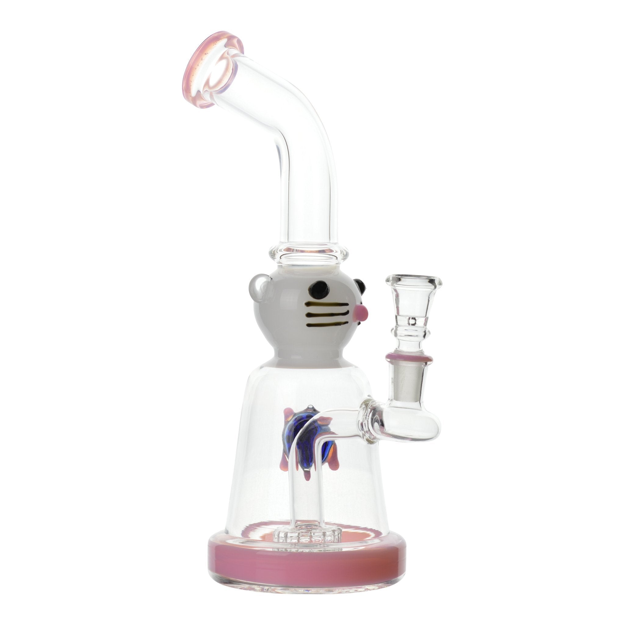 Pink Hello Bong - 10in