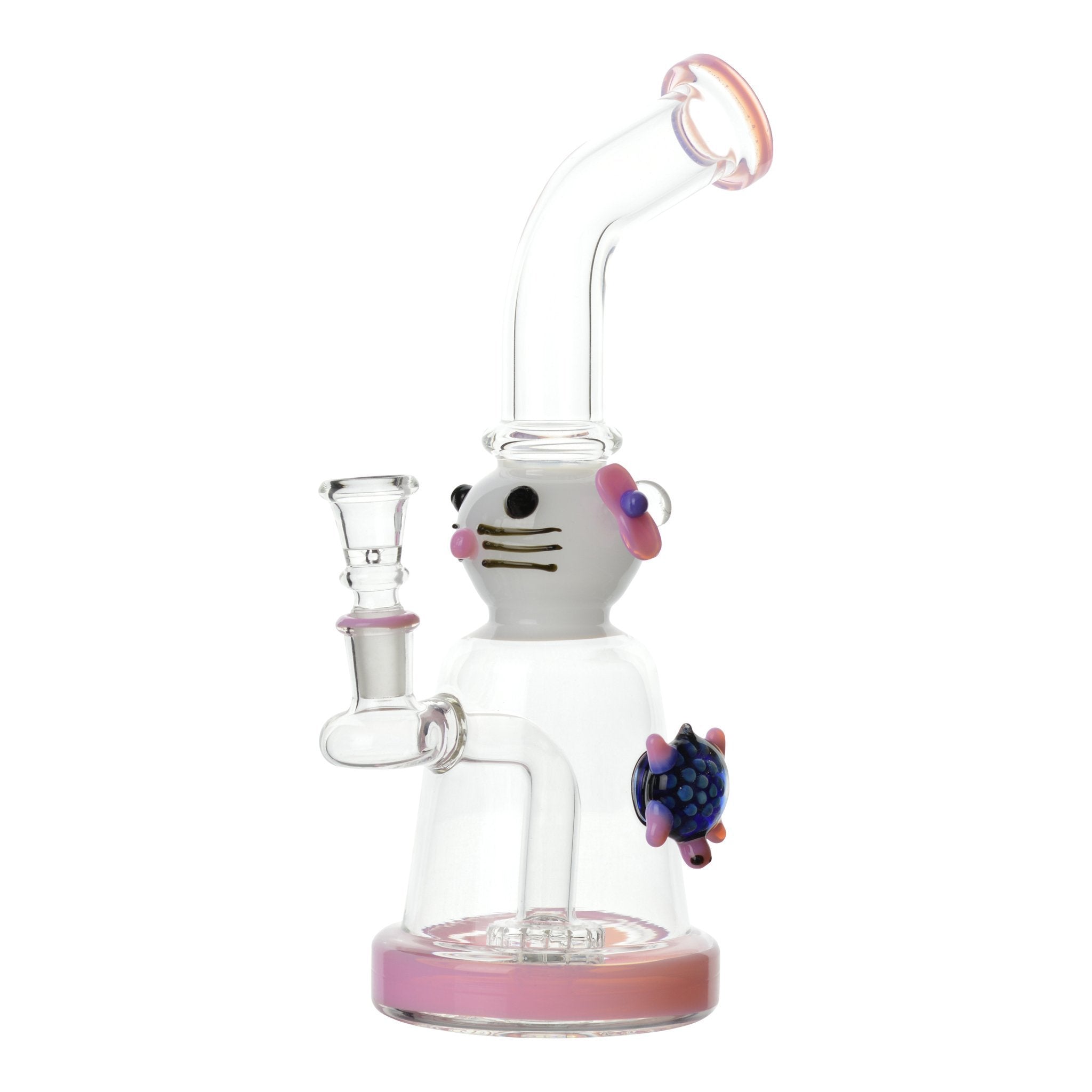 Pink Hello Bong - 10in - Image 3