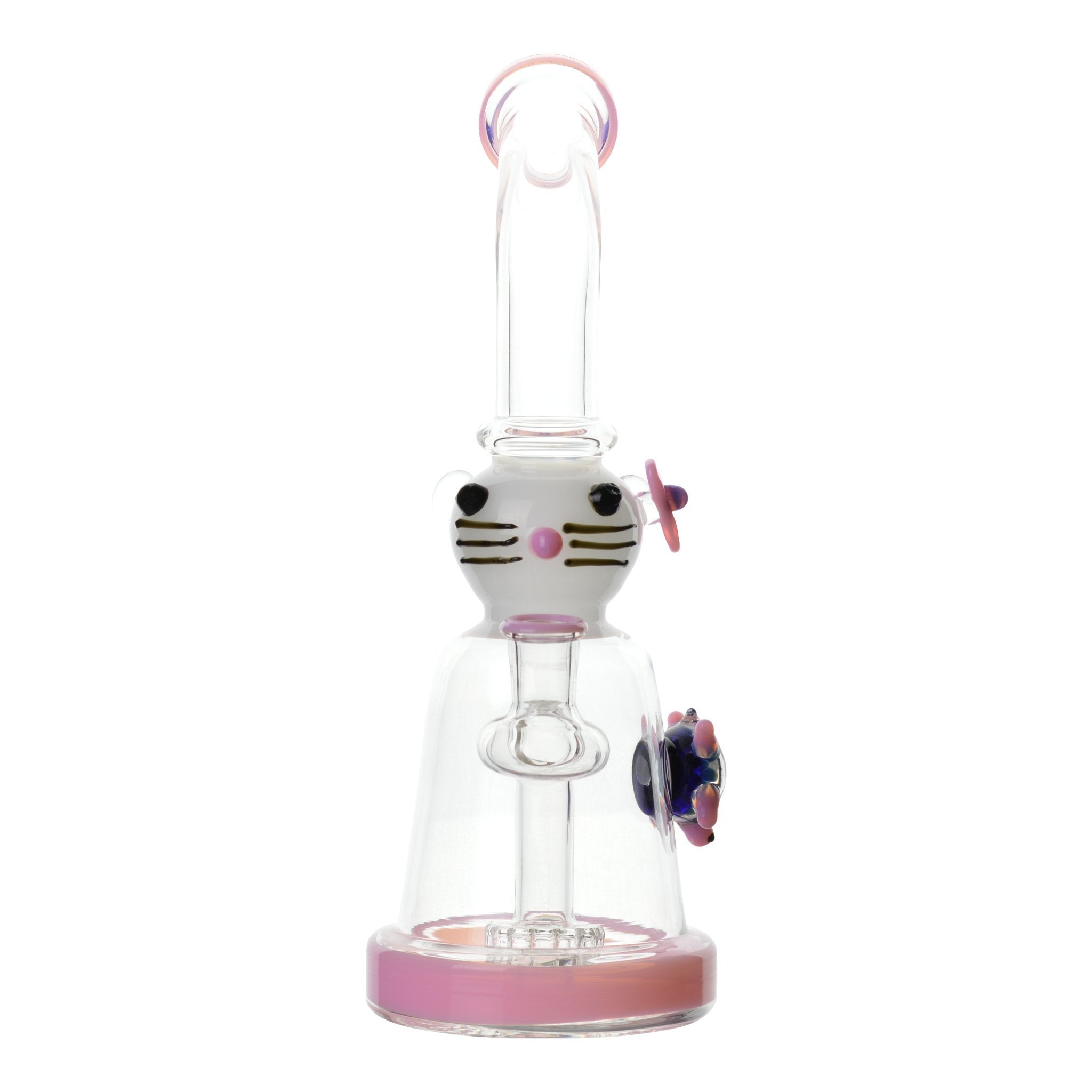 Pink Hello Bong - 10in - Image 2