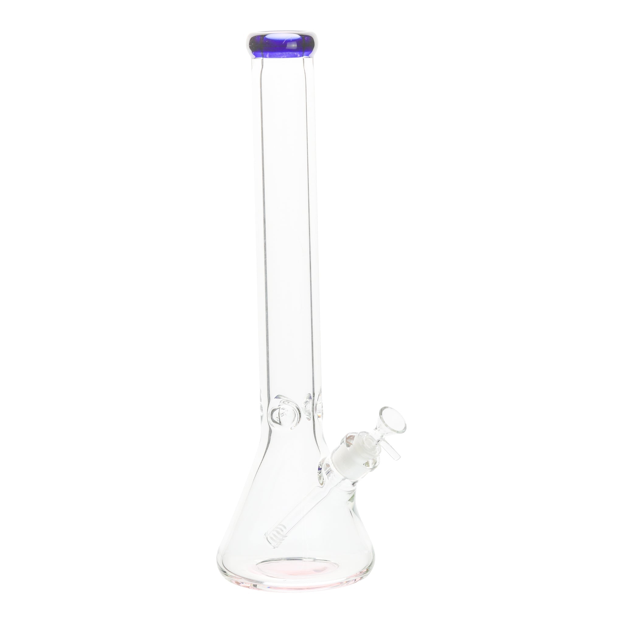 Pink Ink Spotted Beaker Bong - 18in - Image 2