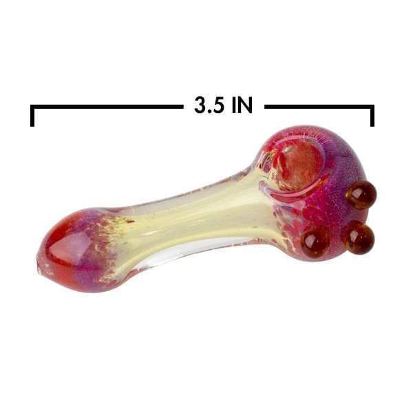 Pink Komodo Glass Pipe - 4.5in - Image 4