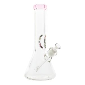 Pink Little Dipper Beaker Bong - 12in