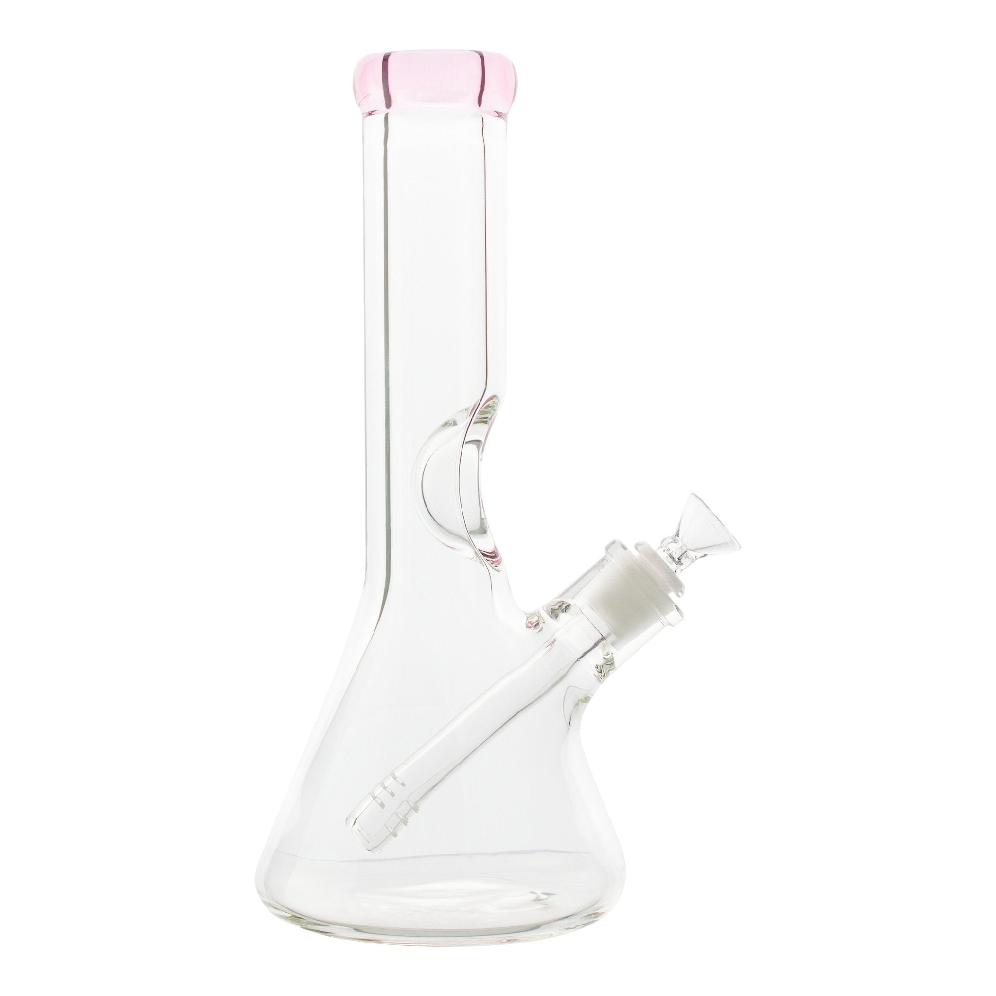 Pink Little Dipper Beaker Bong - 12in - Image 3