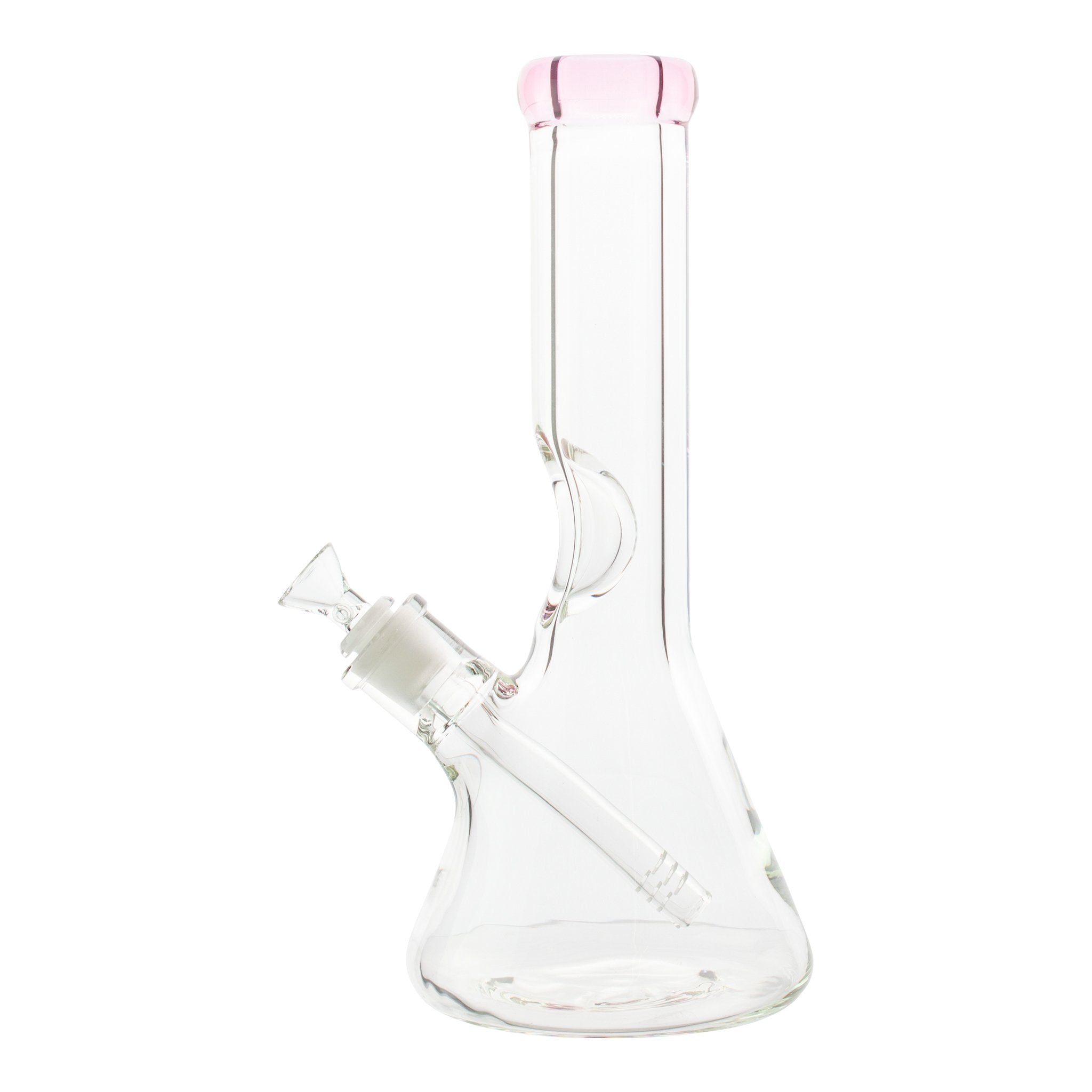 Pink Little Dipper Beaker Bong - 12in - Image 2