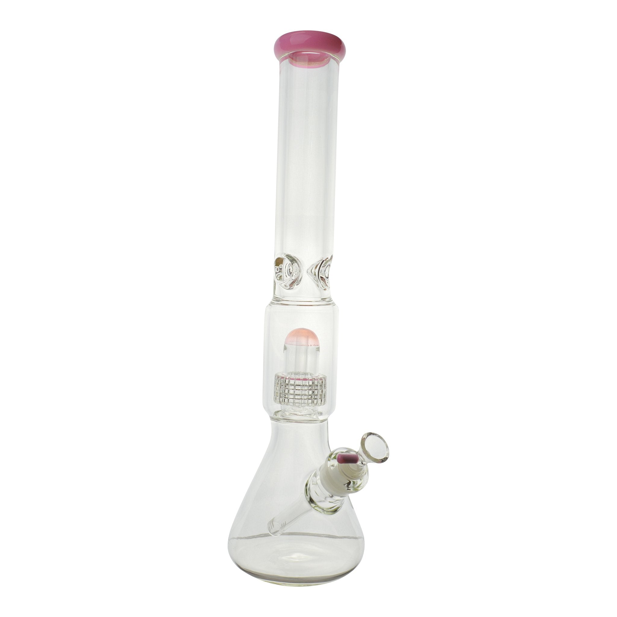 Pink Matrix Tree Perc Bong - 18in - Image 2