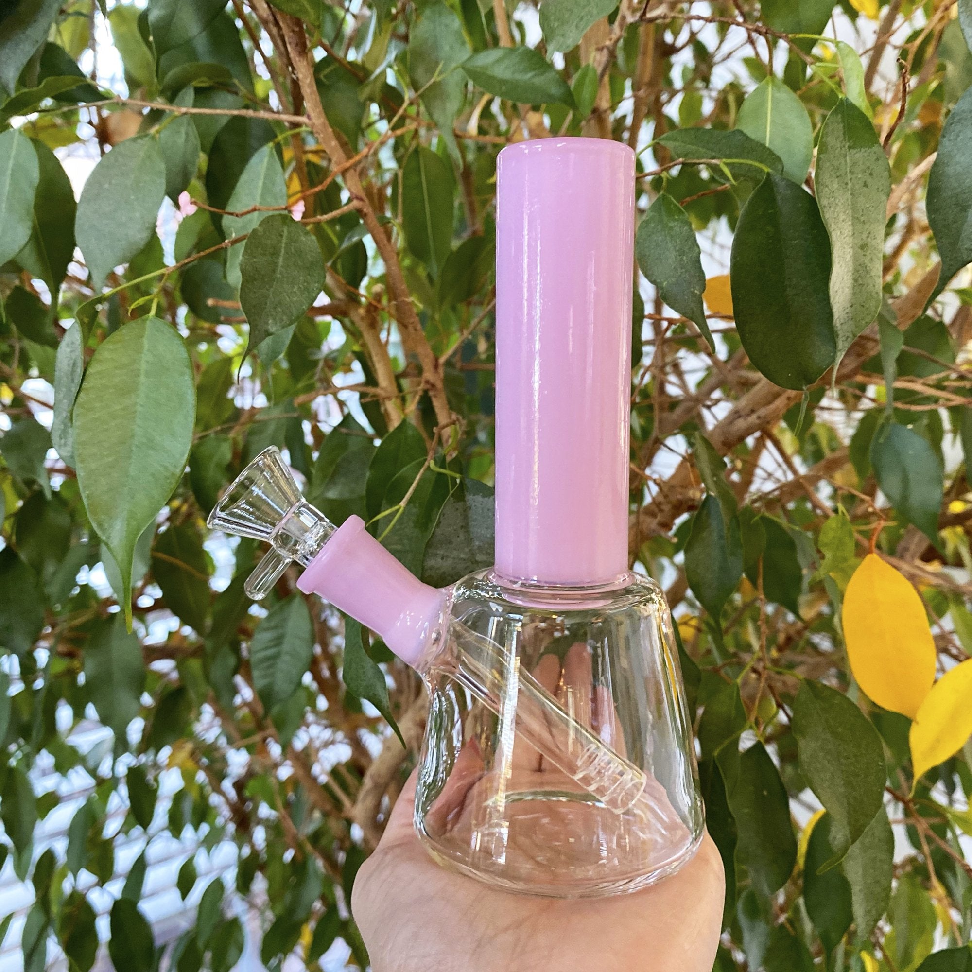 Pink Mod Bong - 7in - Image 5