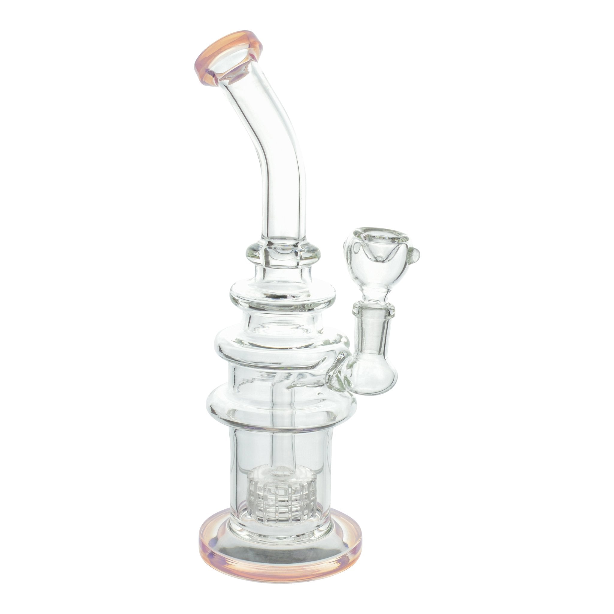 Pink Pagoda Bong - 10 inches water pipe - Image 2