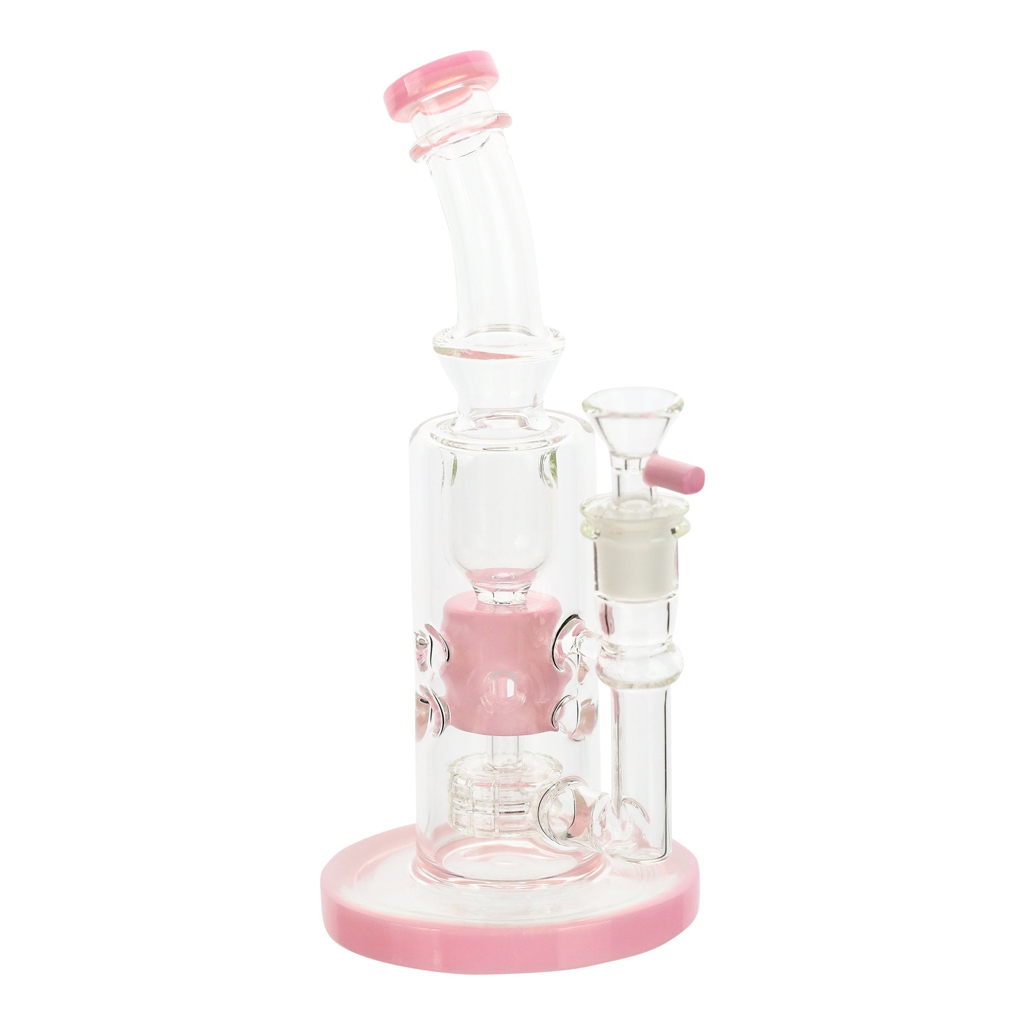 Pink Perc-ception Bong - 10in - Image 2