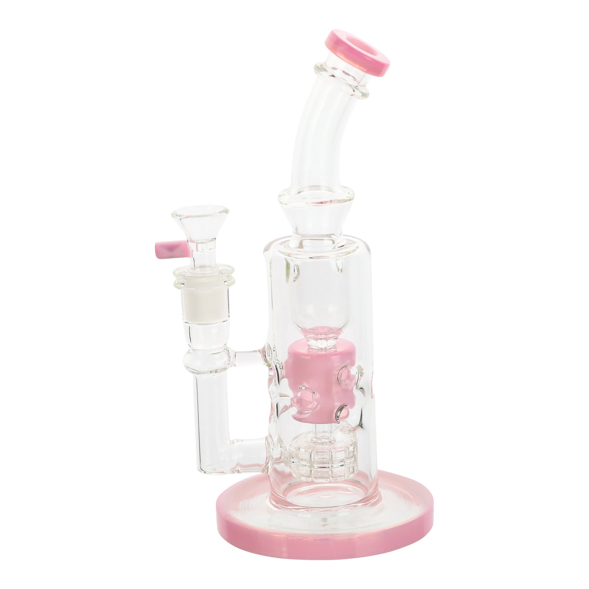 Pink Perc-ception Bong - 10in - Image 3