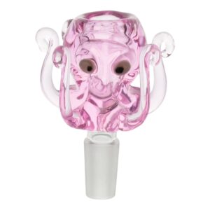 Pink Squid Bowl - 14mm Male