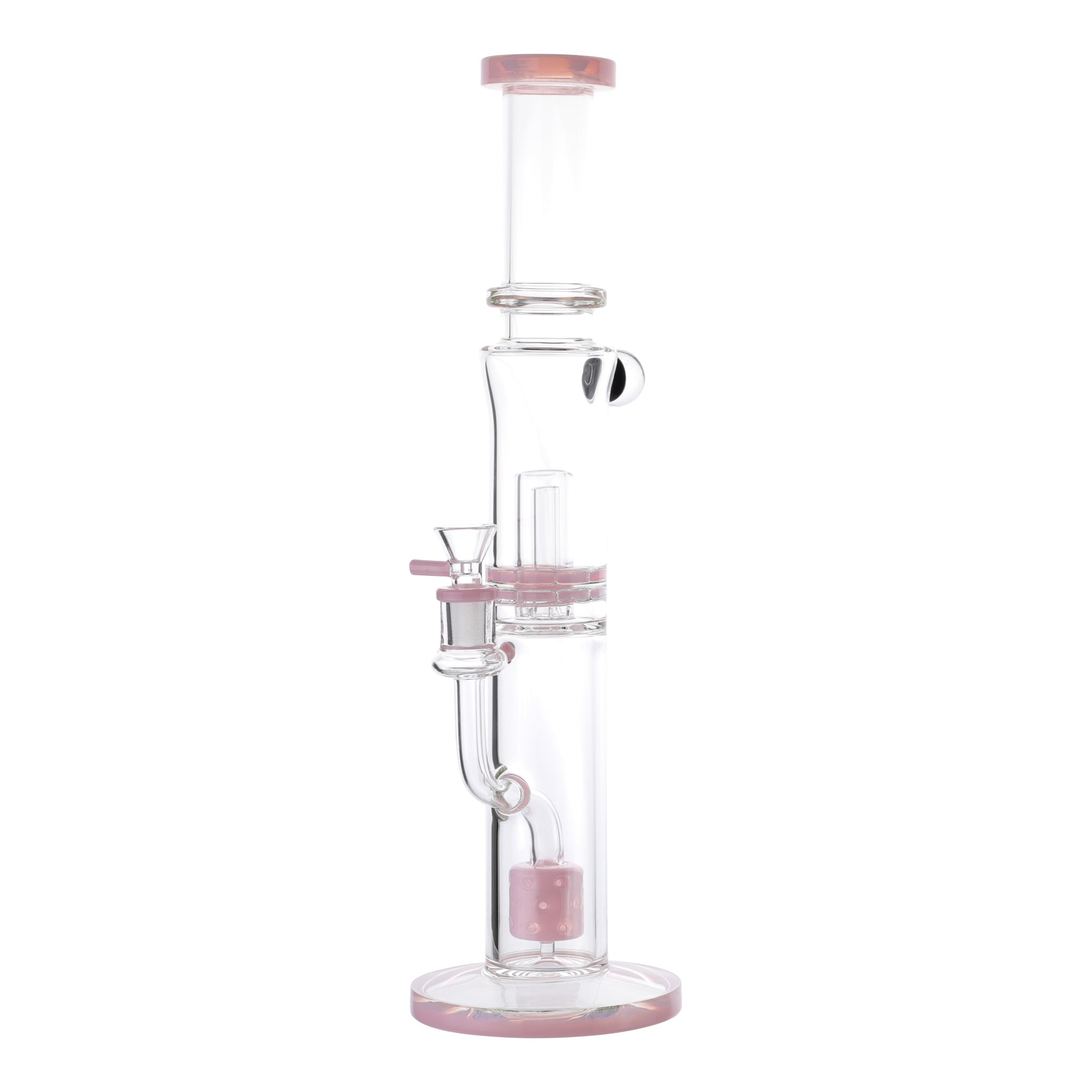 Pink Tower of Power Percolator Bong - 16in - Image 4