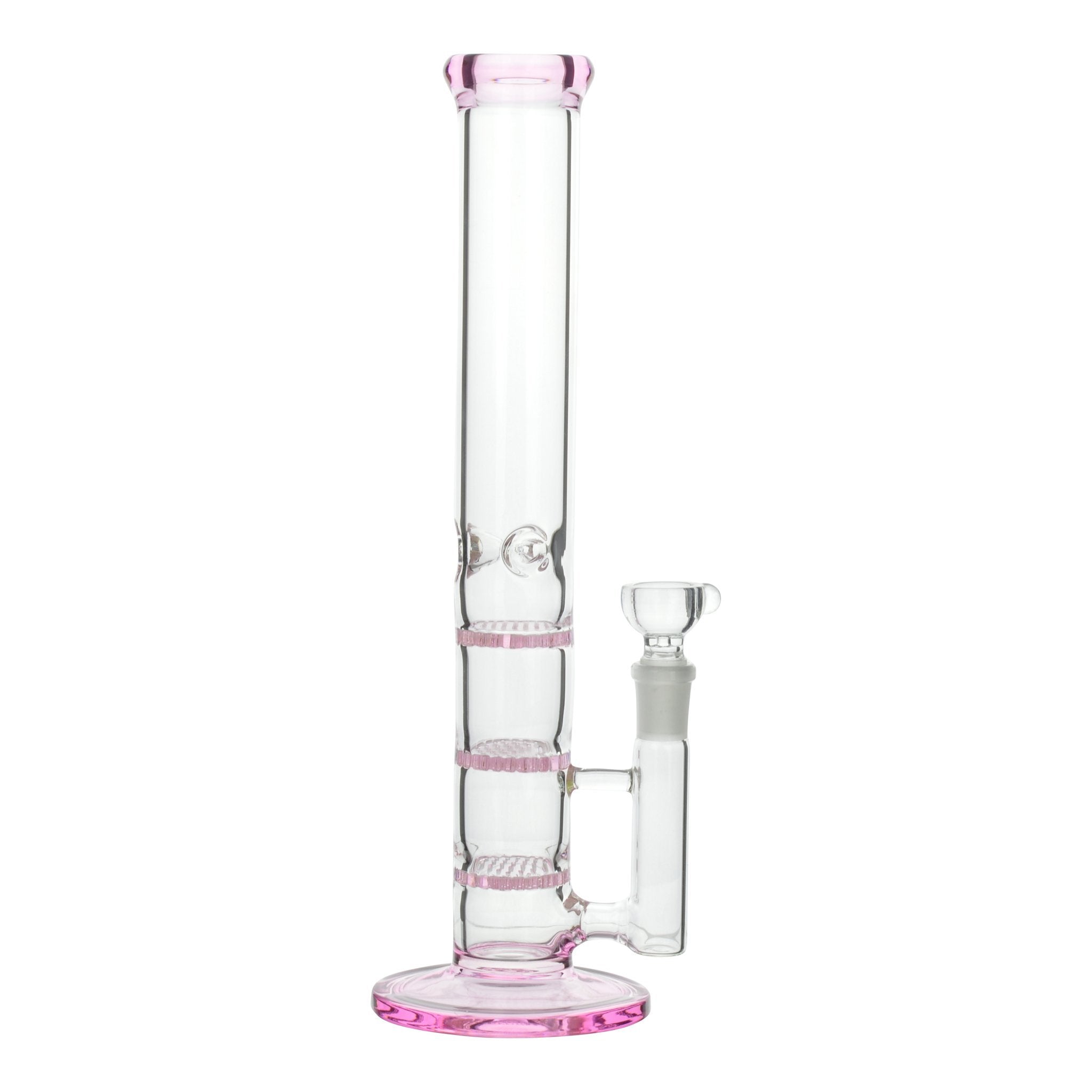 Pink Triple Puncture Straight Shooter - 12in