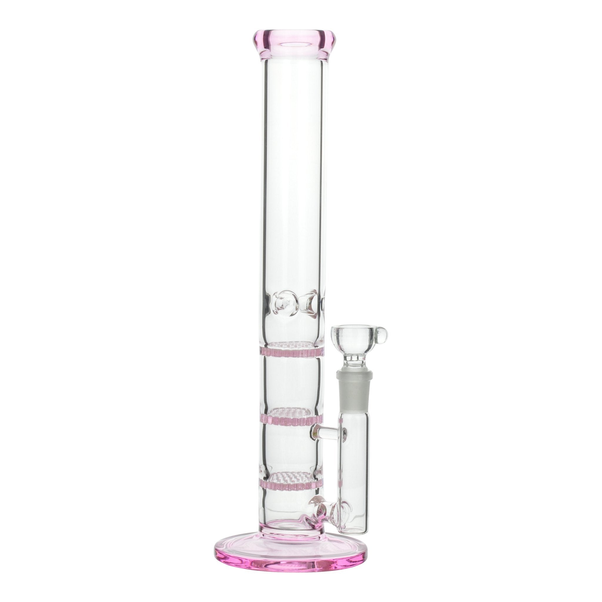 Pink Triple Puncture Straight Shooter - 12in - Image 3