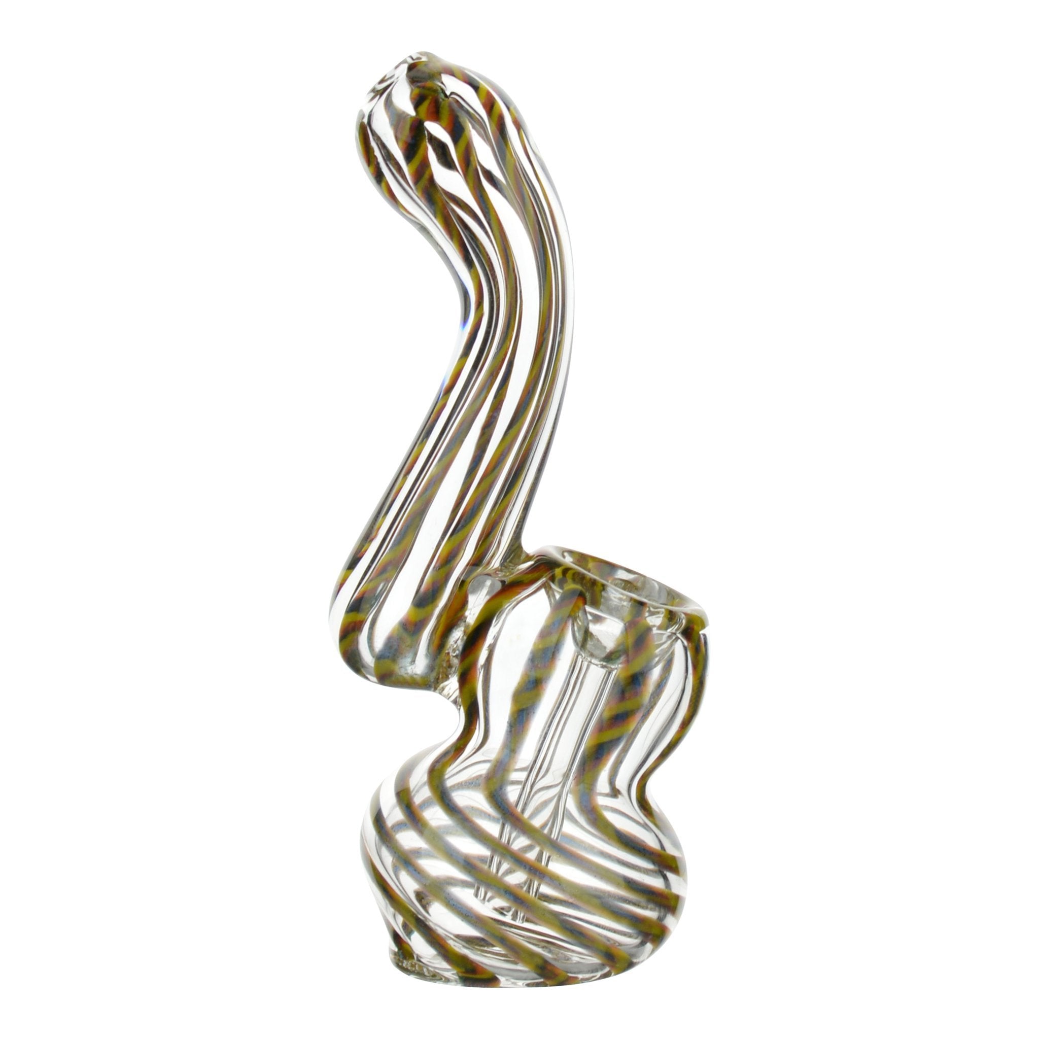 Plaid Mini Bubbler - 4in - Image 2