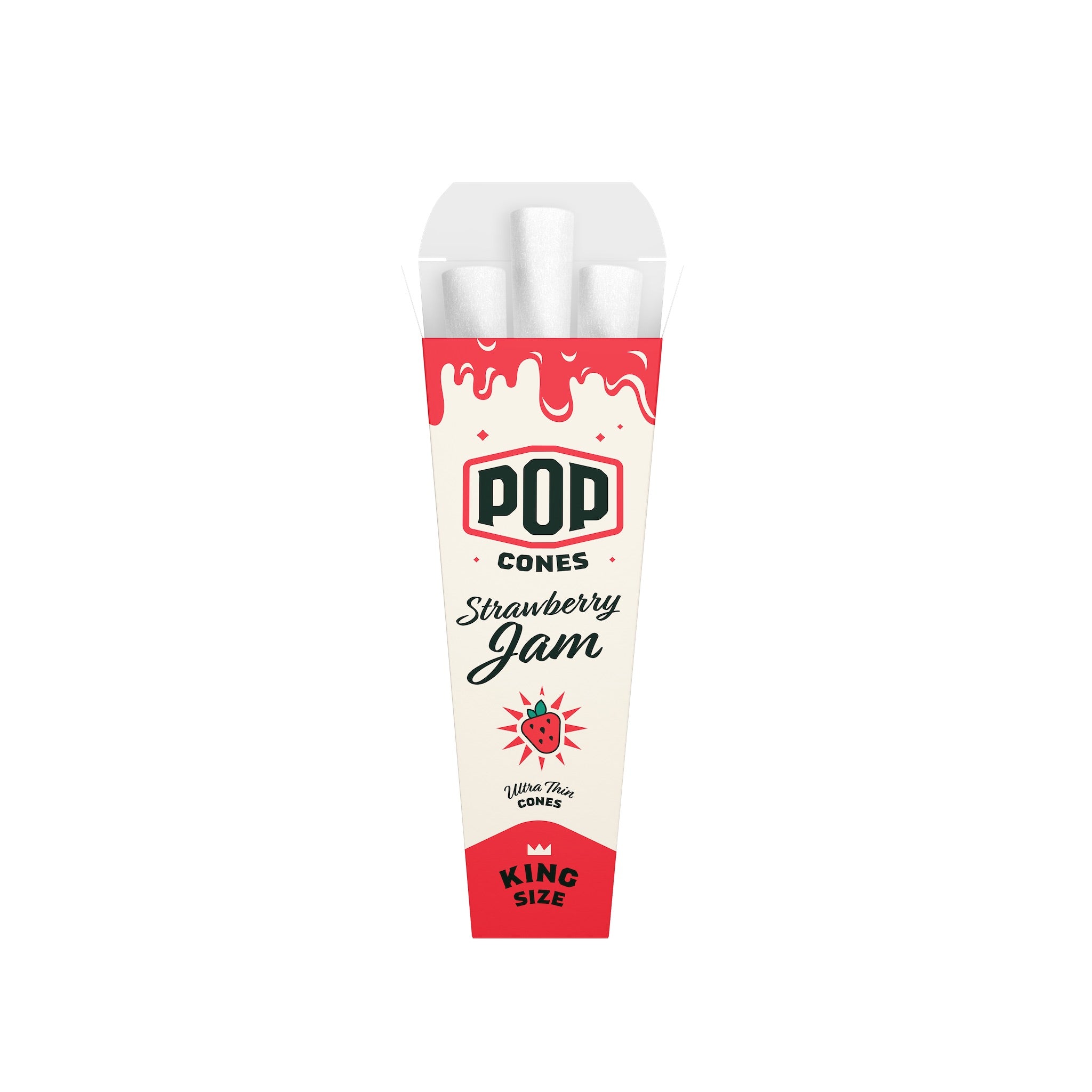 Pop Cones Ultra Thin King Size - 3ct - Image 2