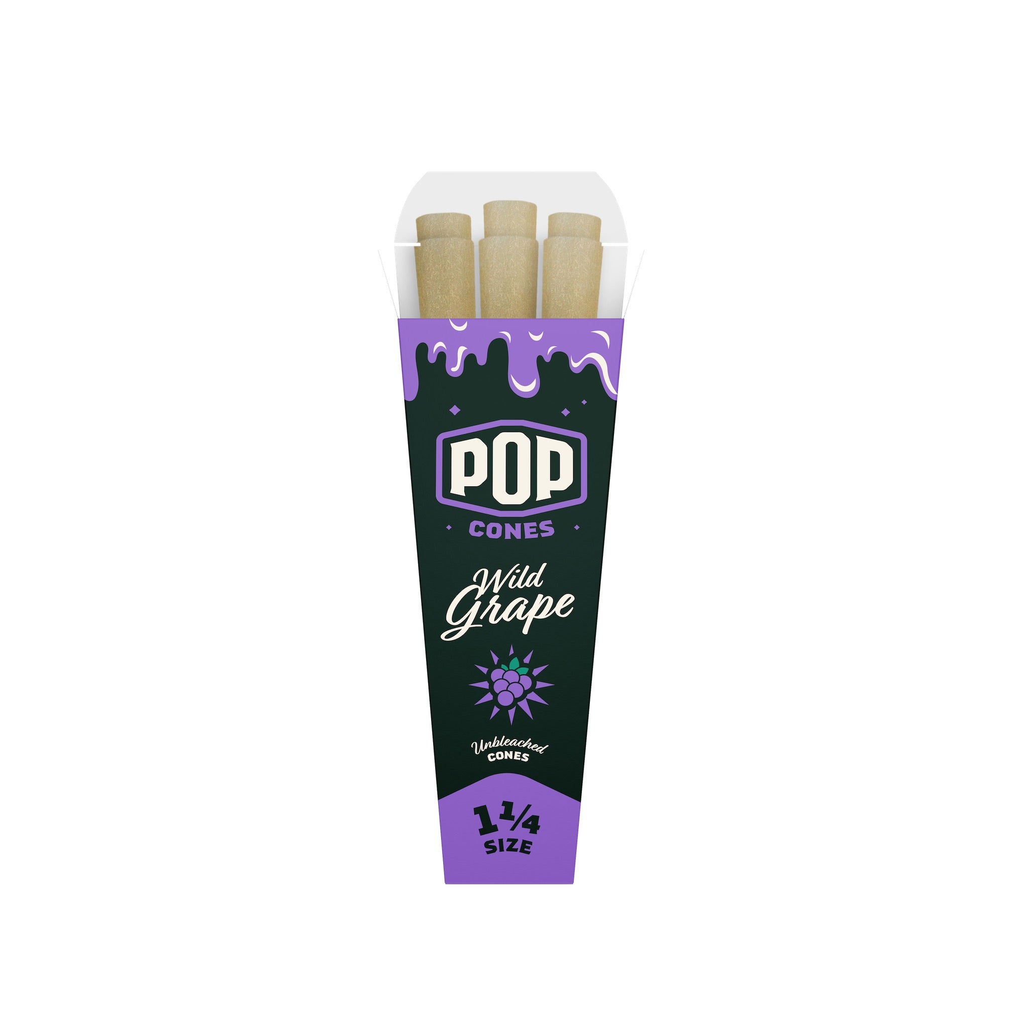 Pop Cones Unbleached 1 1/4" - 6ct - Image 5