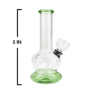 Portable Two Tone Carb Bong - 5in