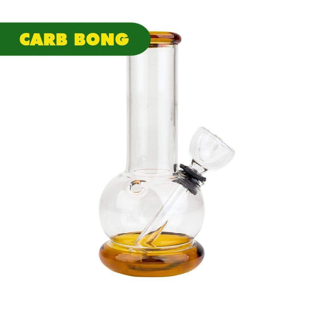 Portable Two Tone Carb Bong - 5in - Image 5