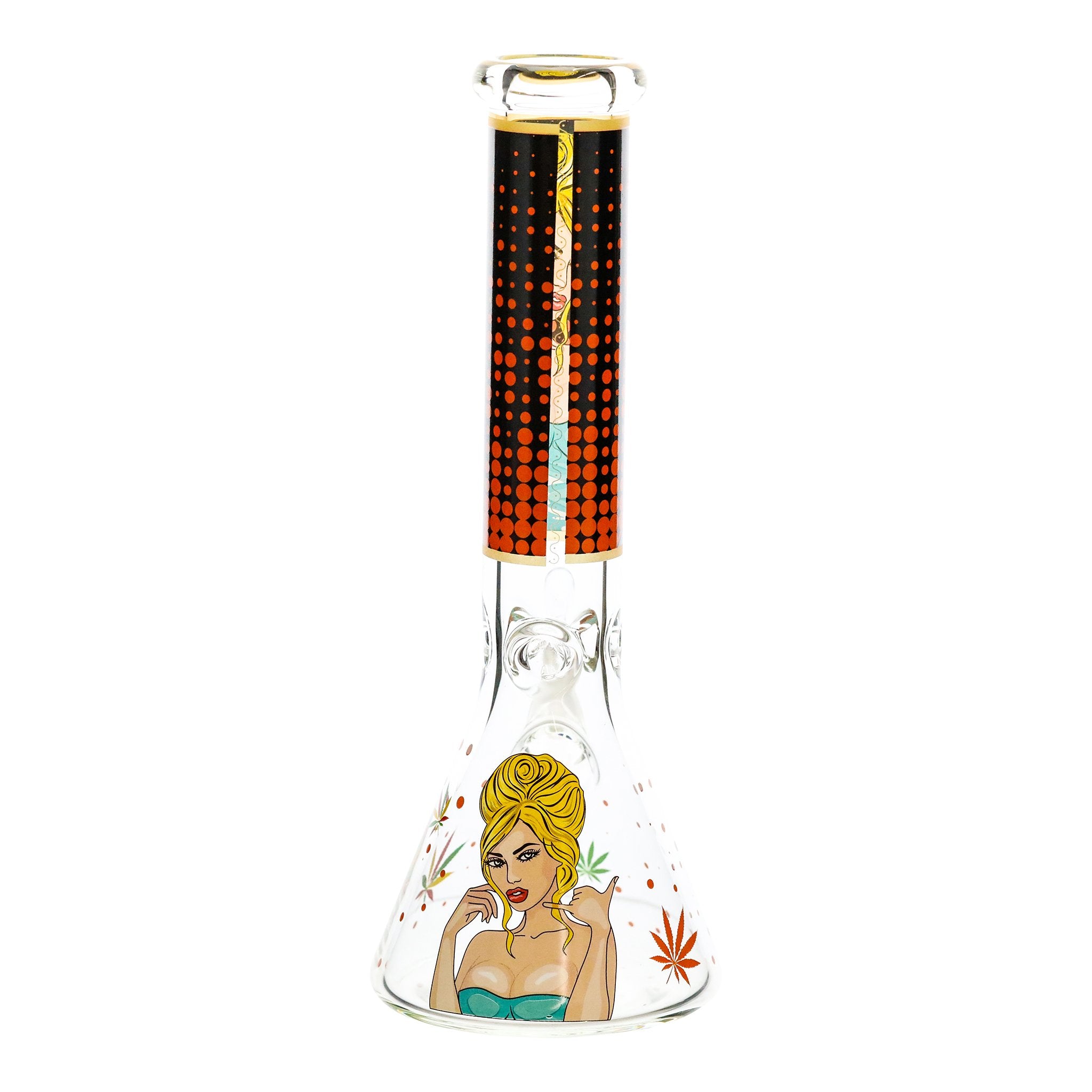 Potent Pin-up Bong - 14in - Image 9