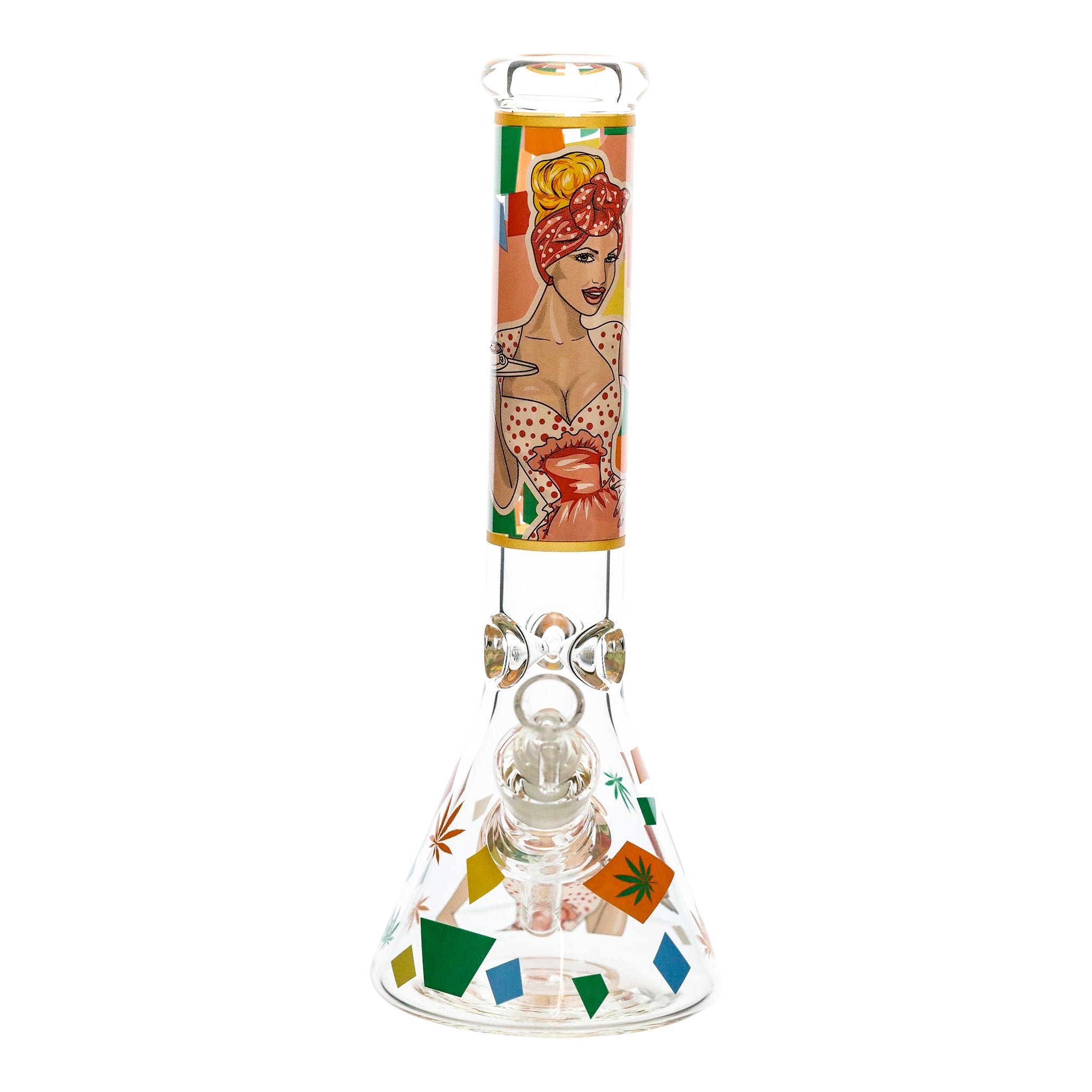 Potent Pin-up Bong - 14in - Image 3