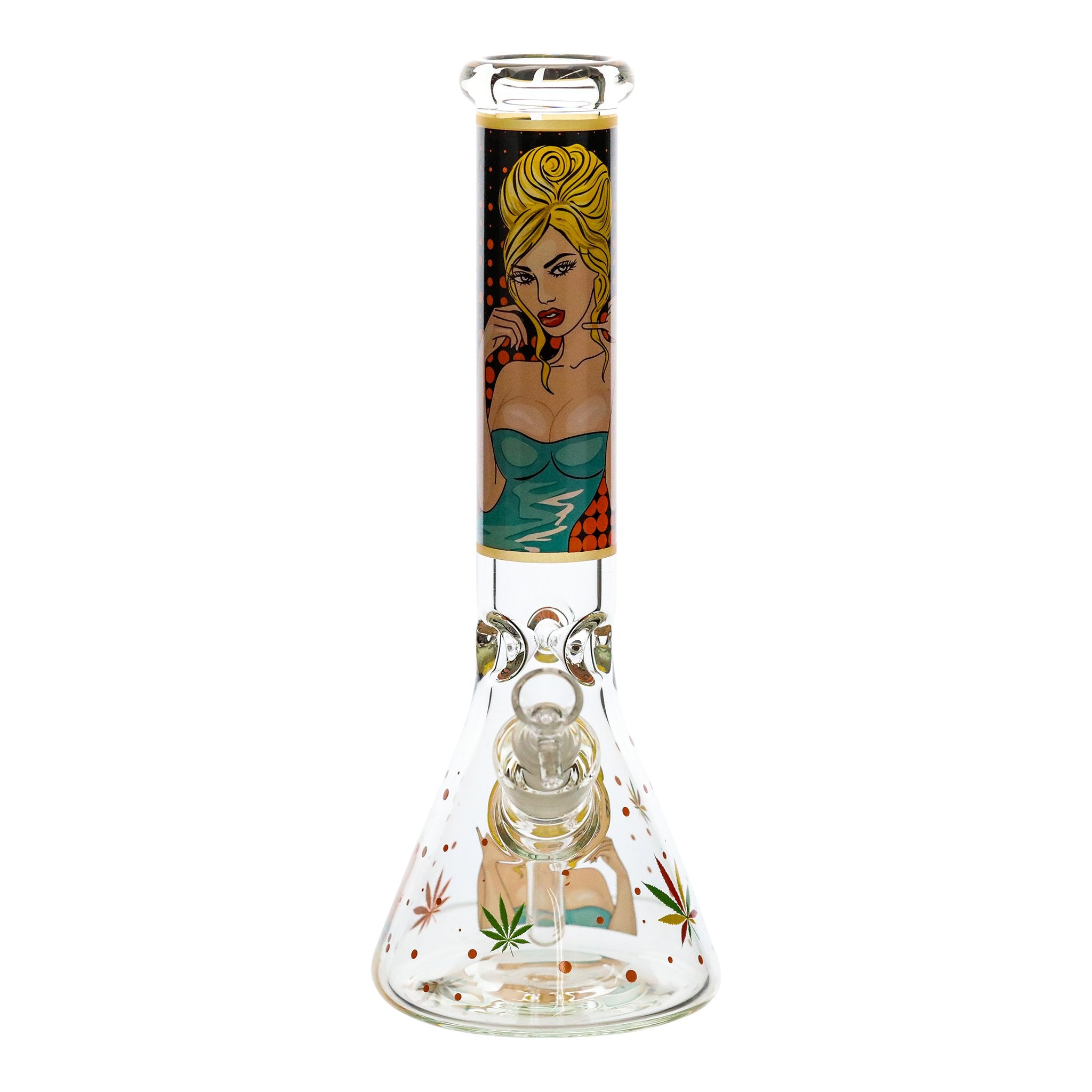 Potent Pin-up Bong - 14in - Image 8