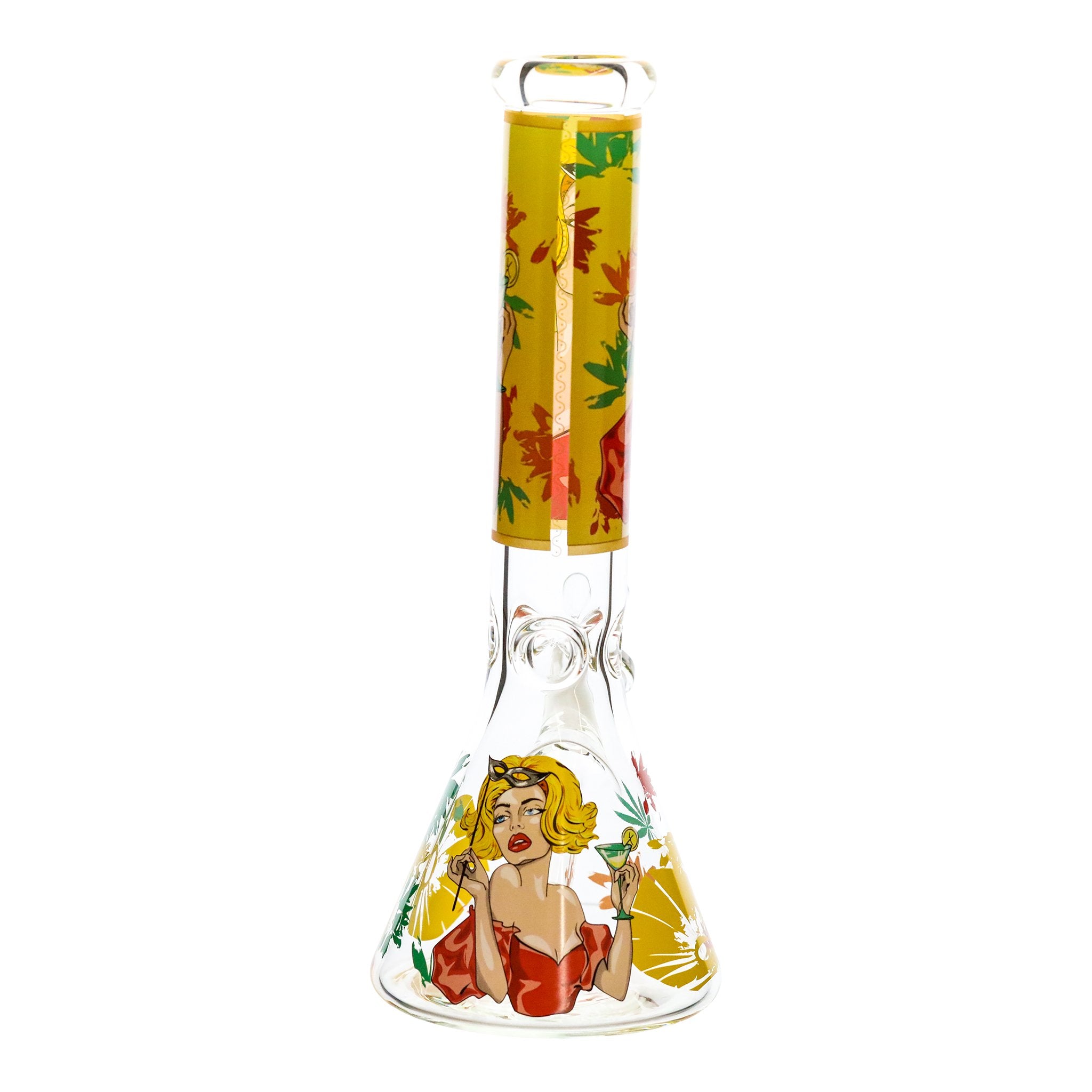 Potent Pin-up Bong - 14in - Image 15